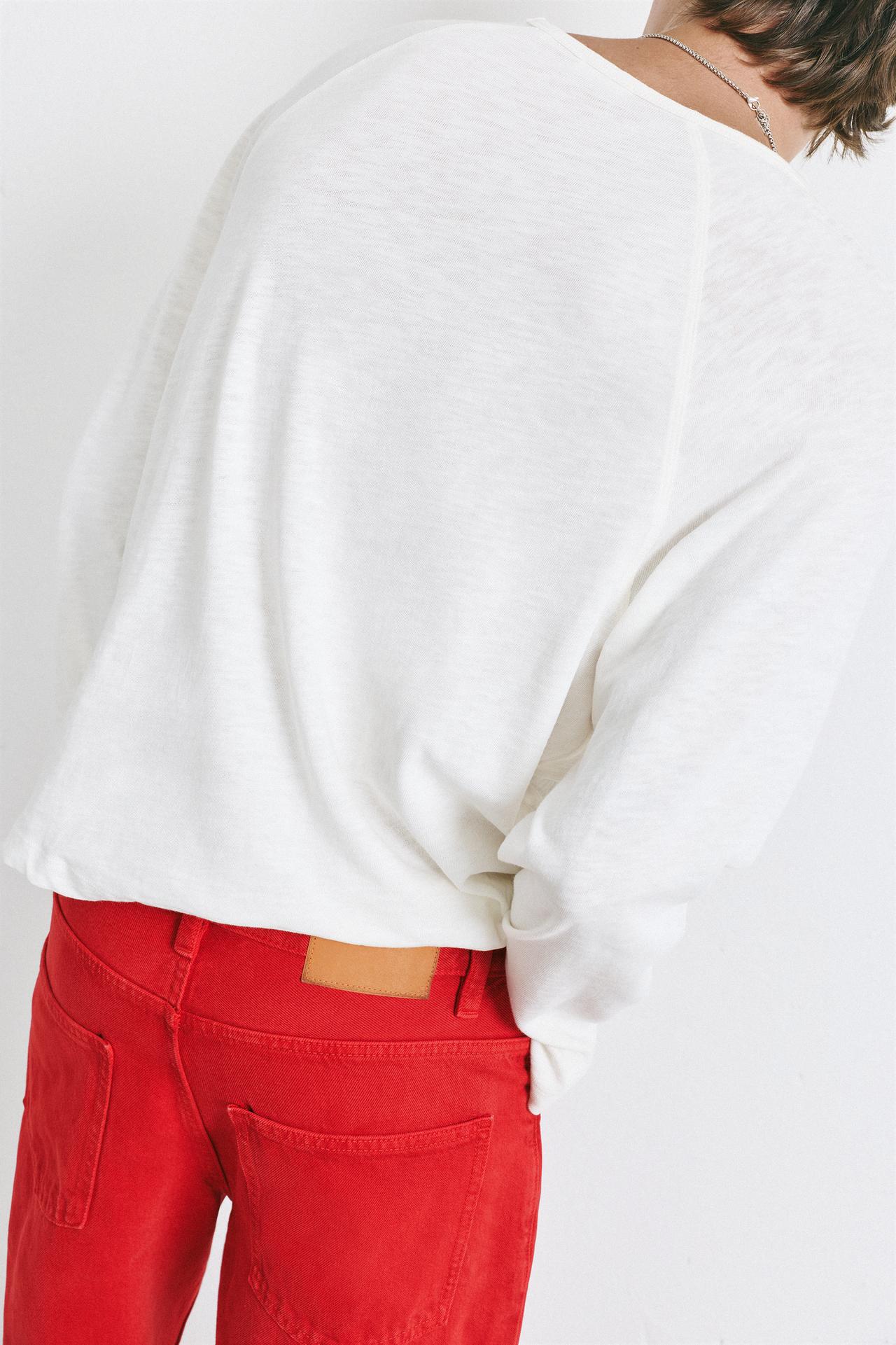 Baggy jeans — Red