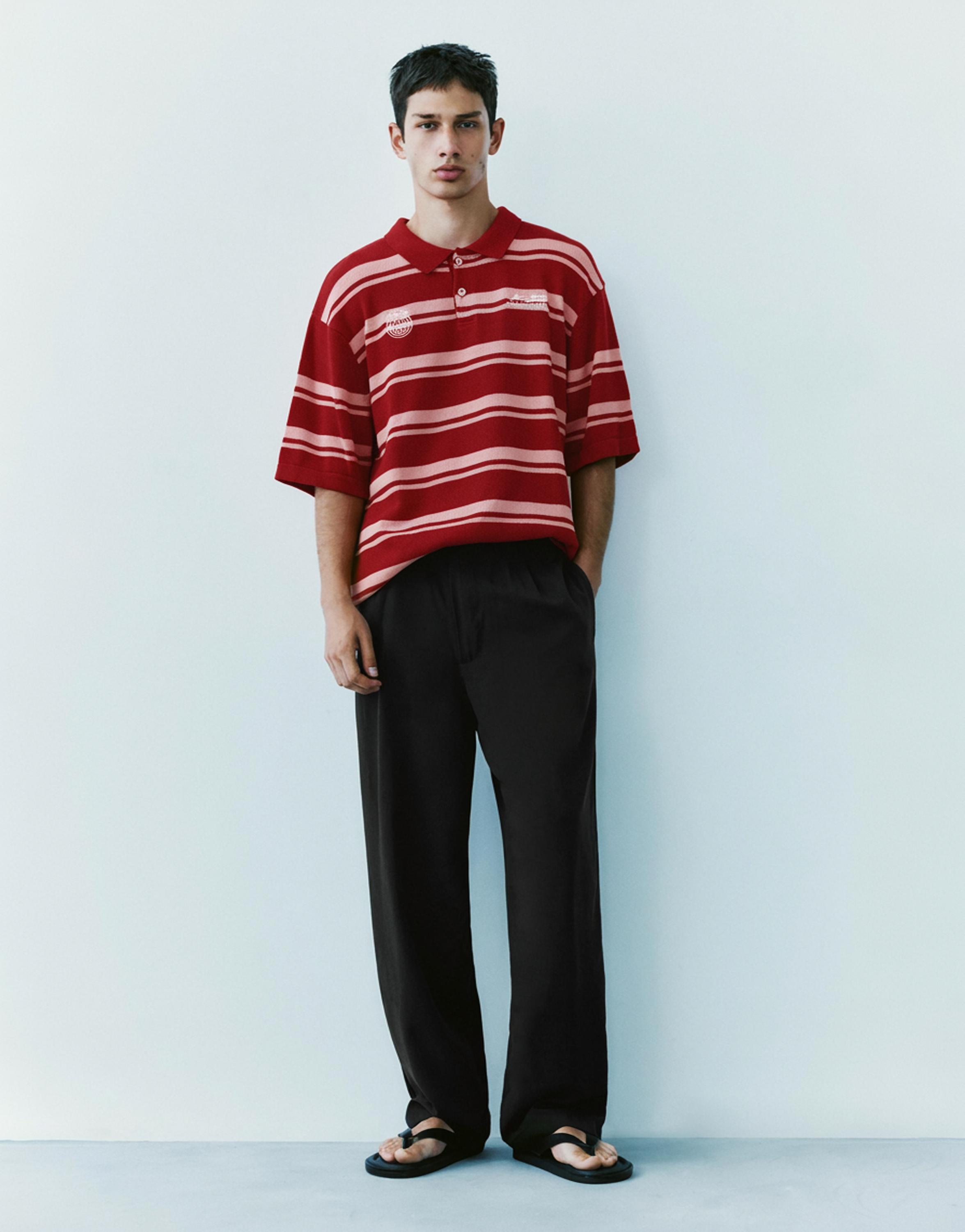 Tailored jogging trousers — Black