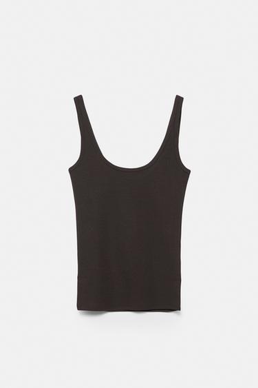 Modal tank top — Brown 6