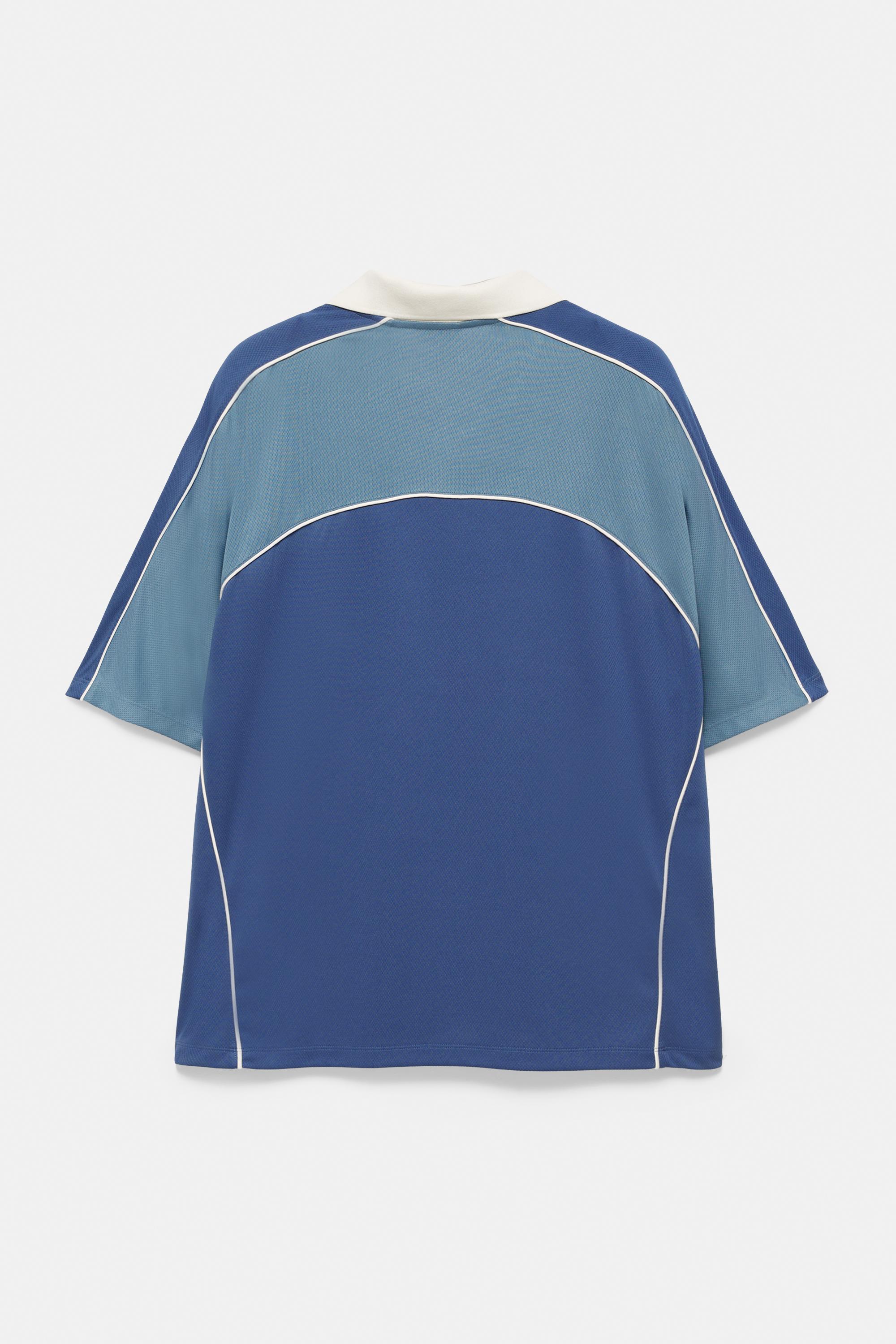 STWD grafik detaylı futbol polo - Görsel 2