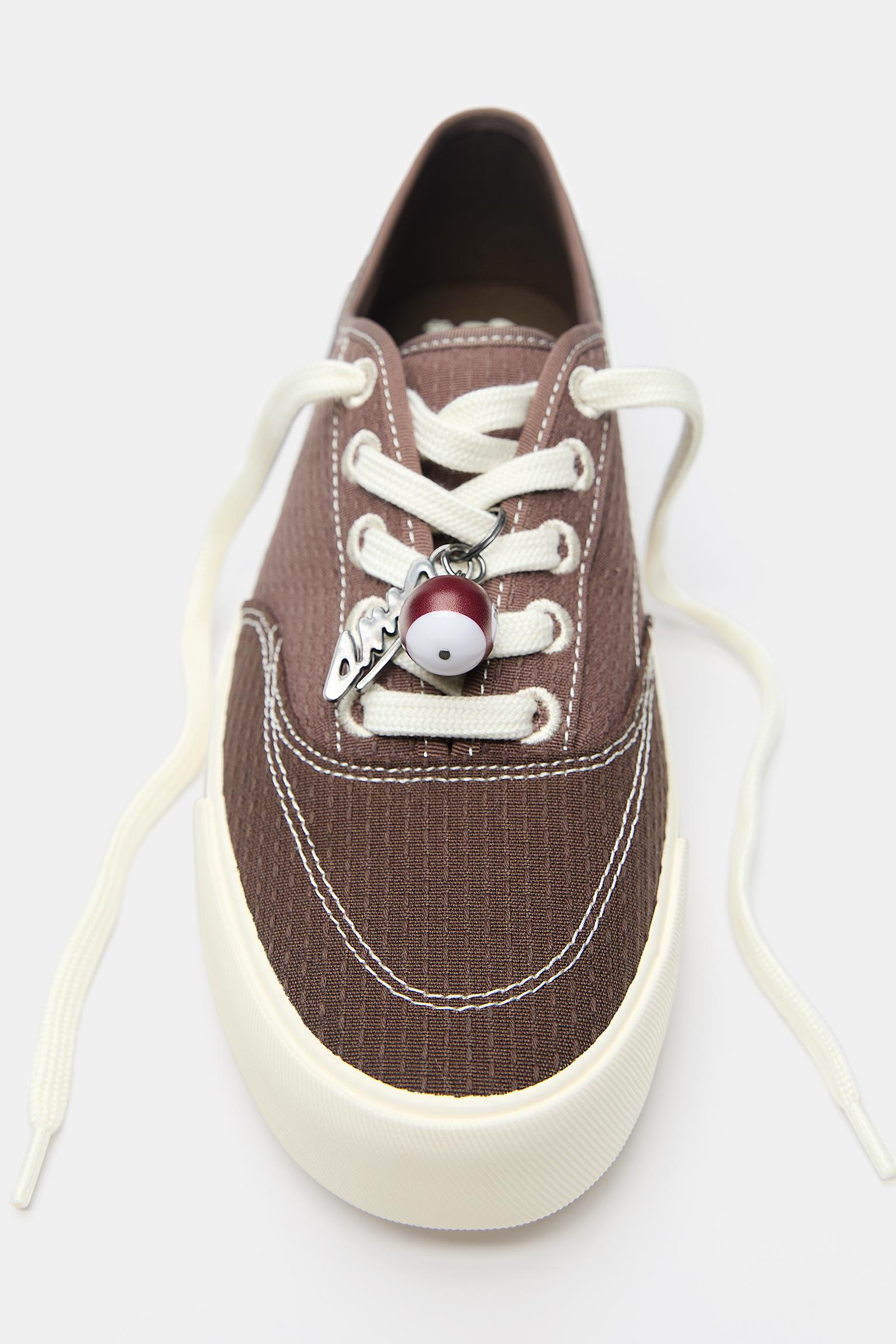 Embellished STWD trainers — Brown