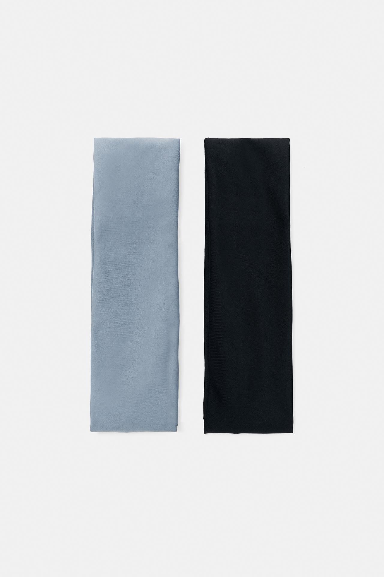 Stretch headband — Pastel blue