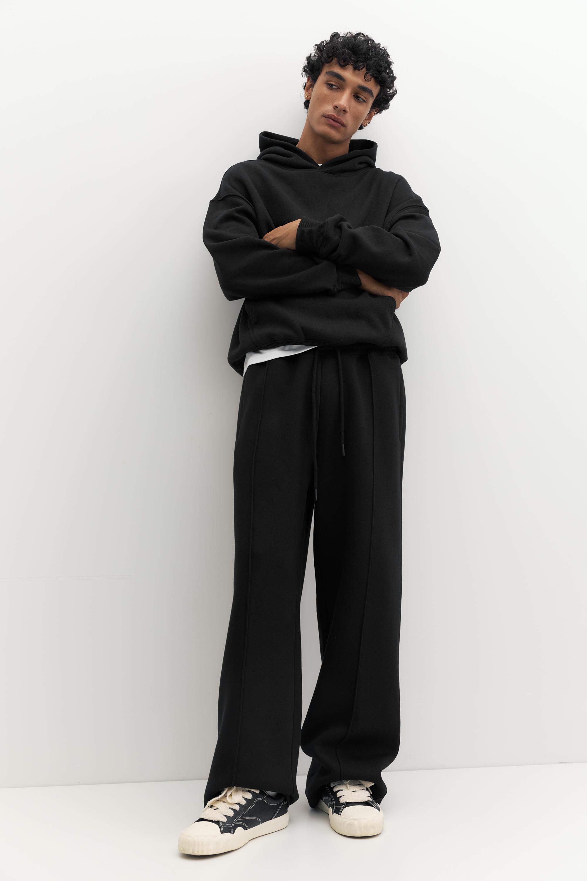 STWD baggy joggers — Black