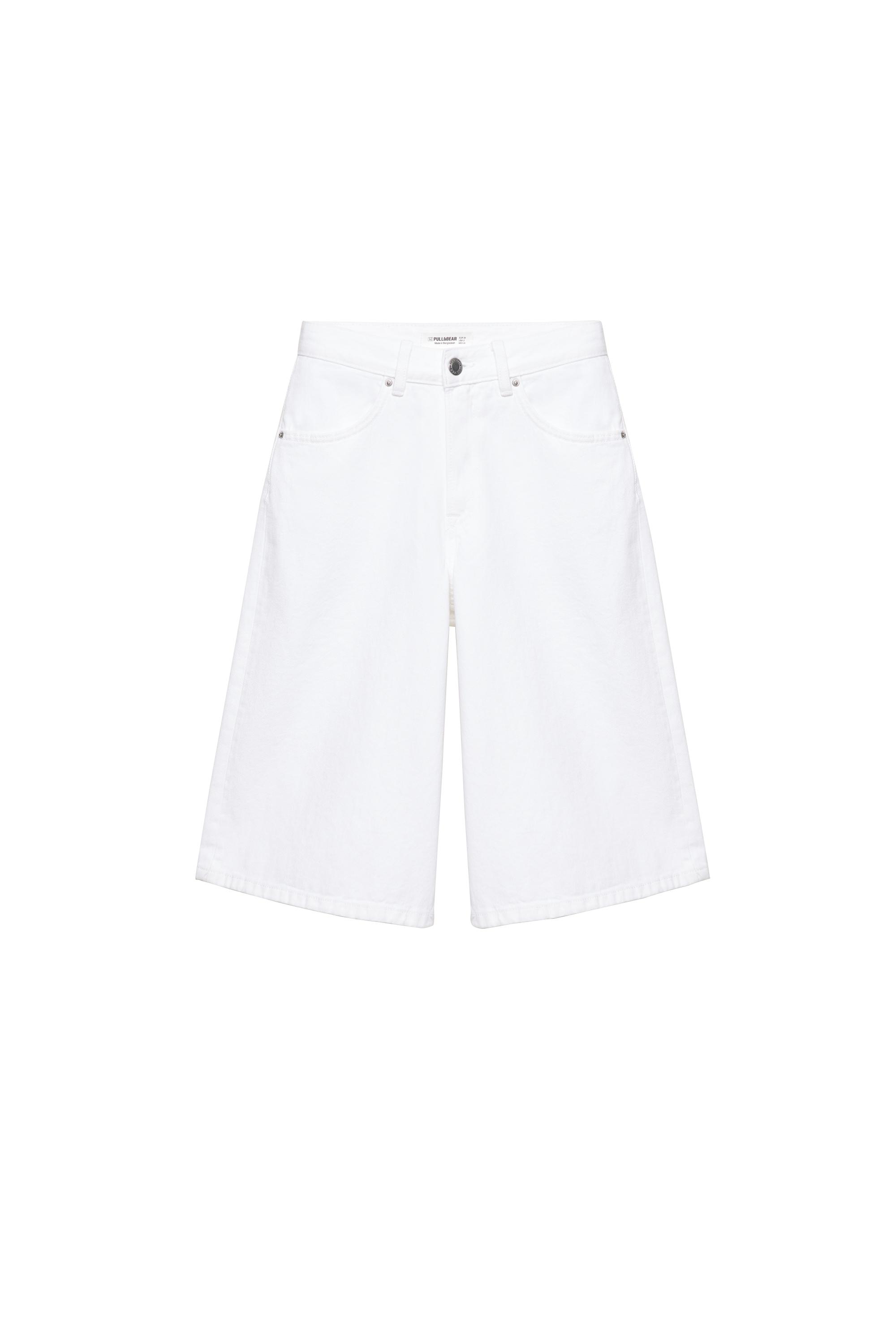 Düşük bel denim şort - Görsel 85