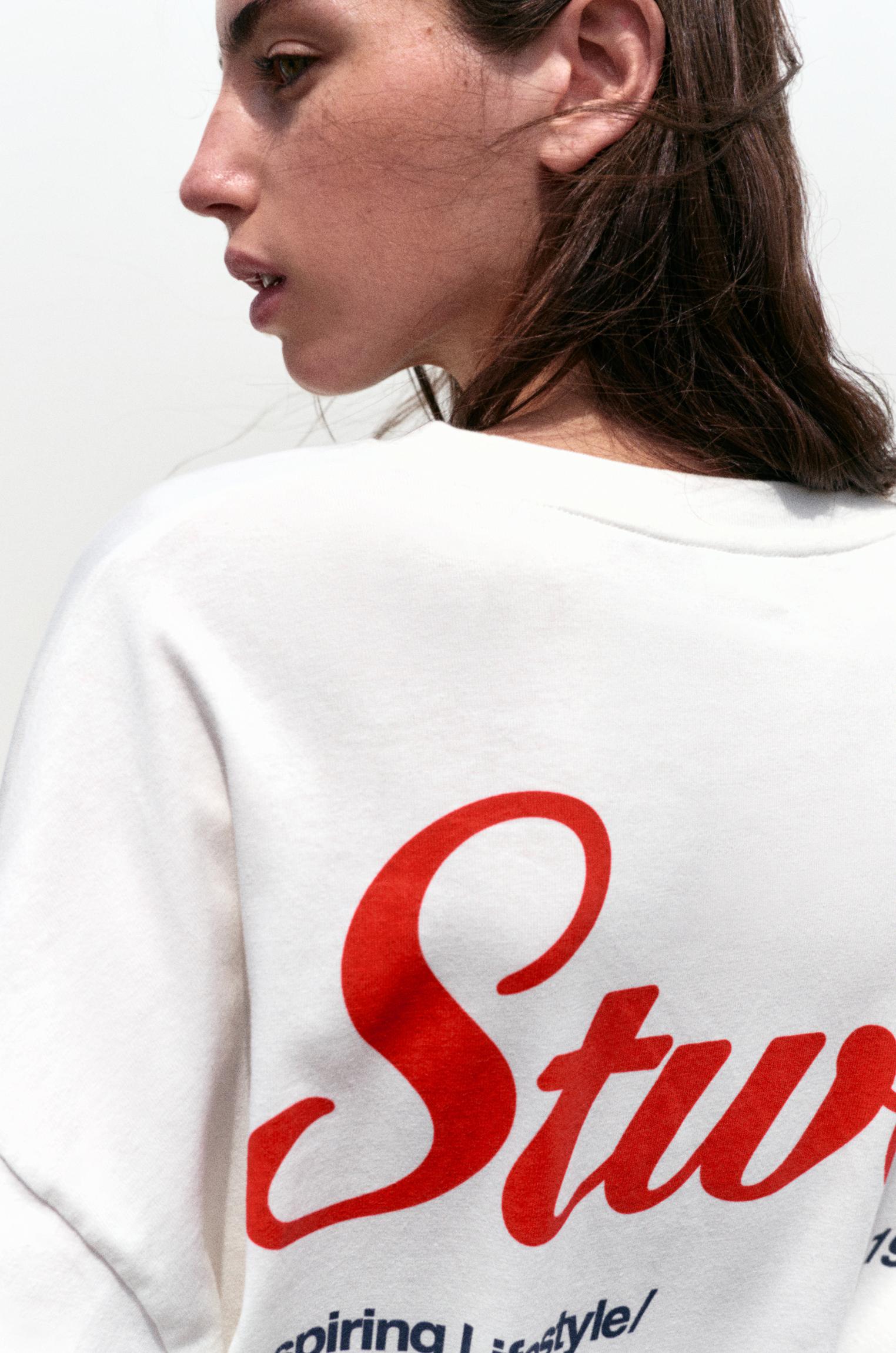 Long sleeve STWD T-shirt — Ice