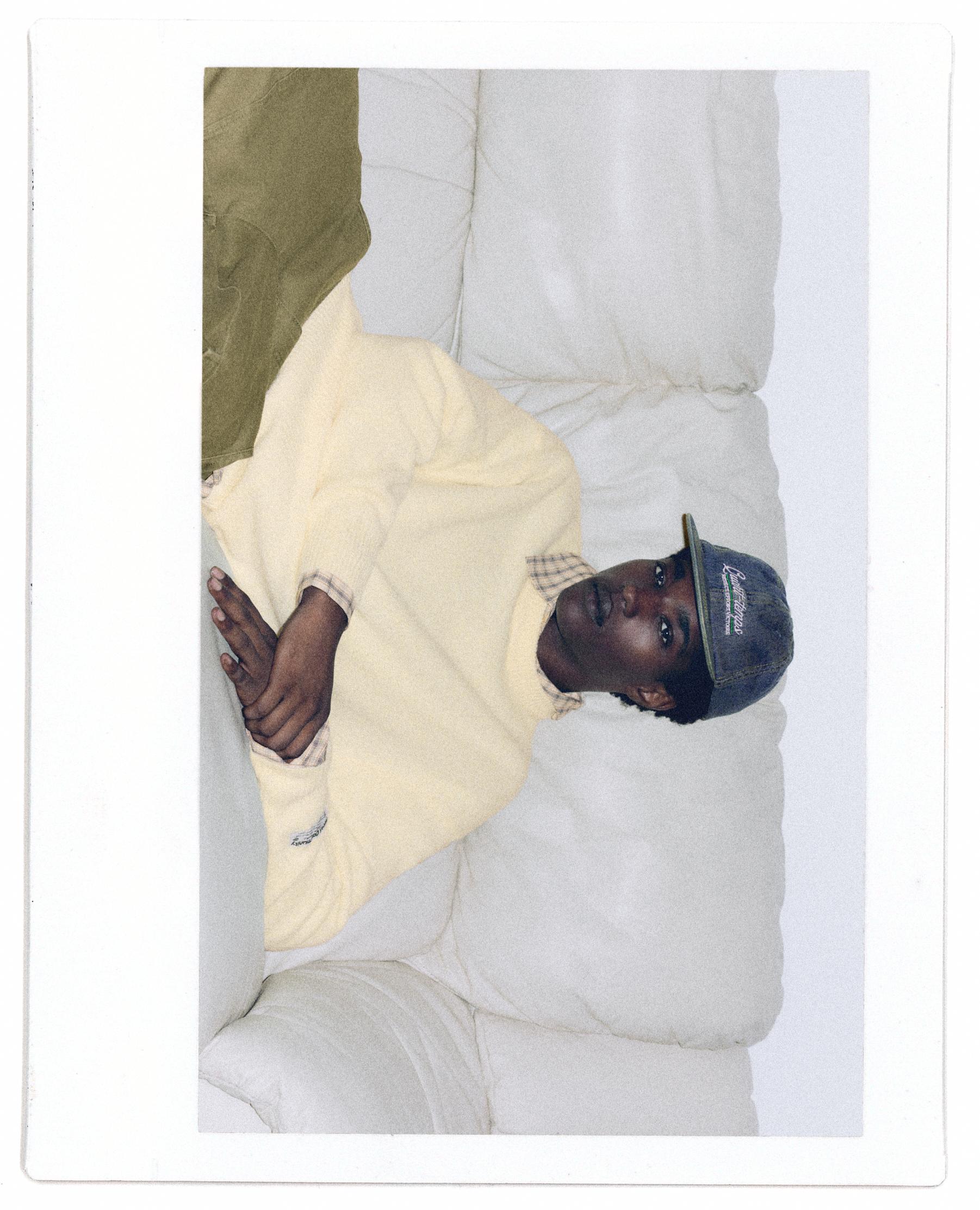 Round neck jumper — Yellow