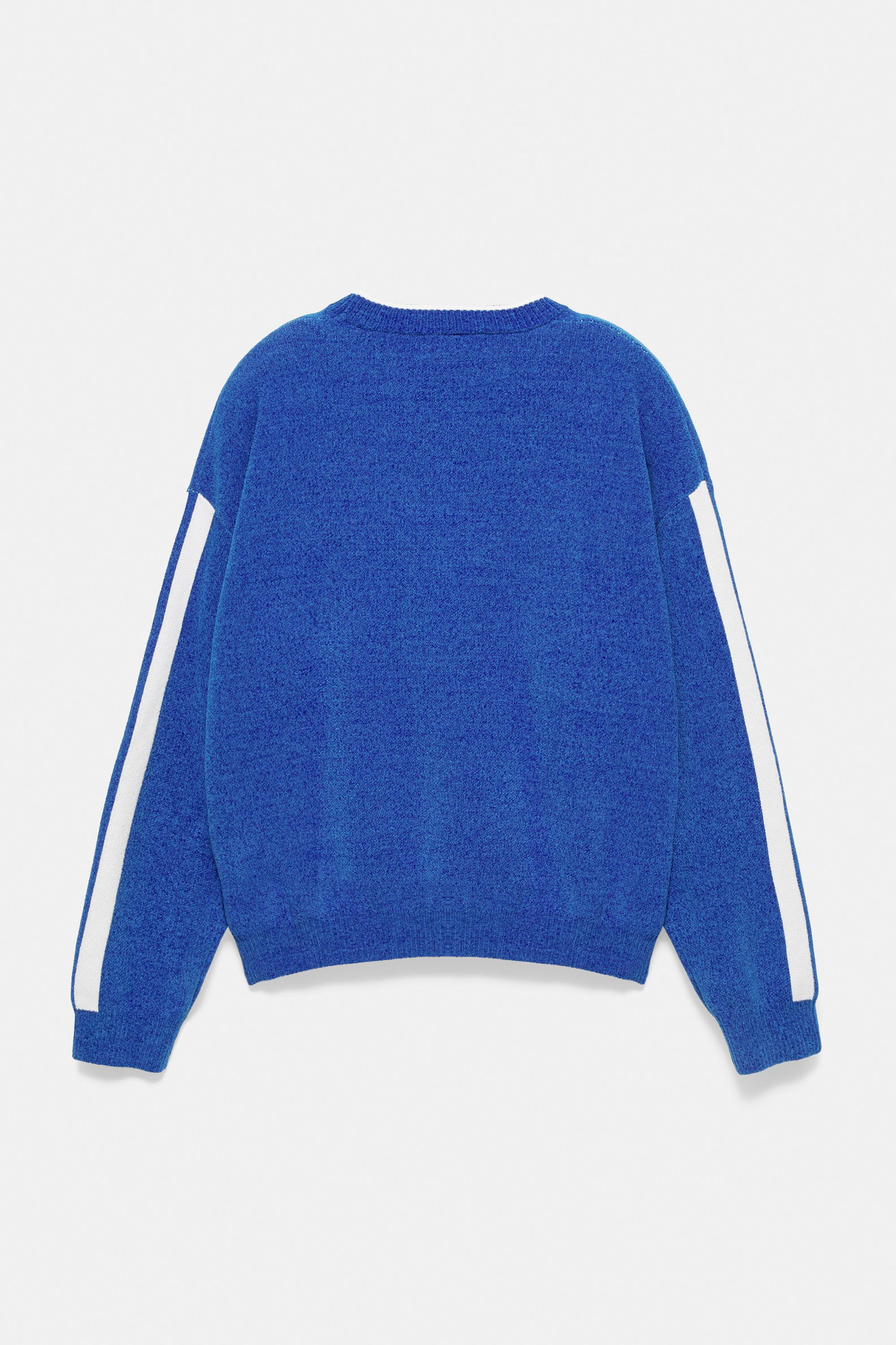STWD graphic jumper — Blue