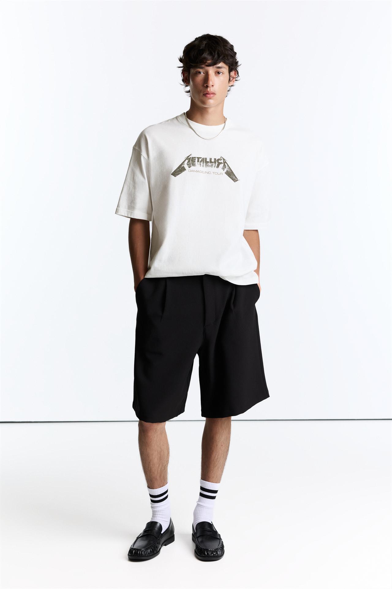 Metallica relaxed fit T-shirt — Off white