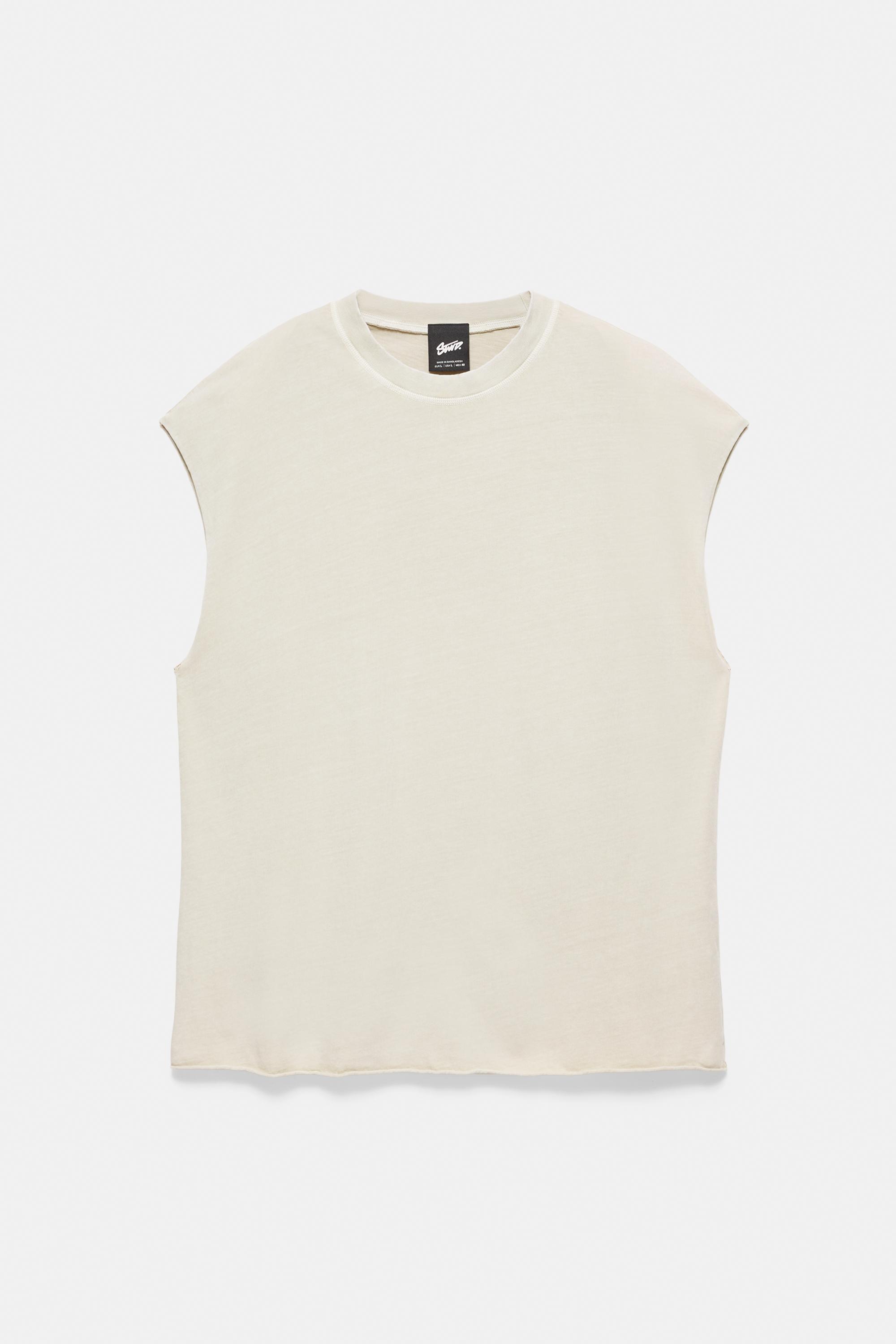 Acid wash tank top — Off white