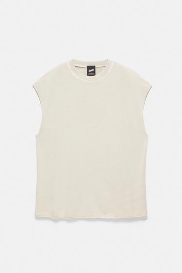 Acid wash tank top — Off white 5