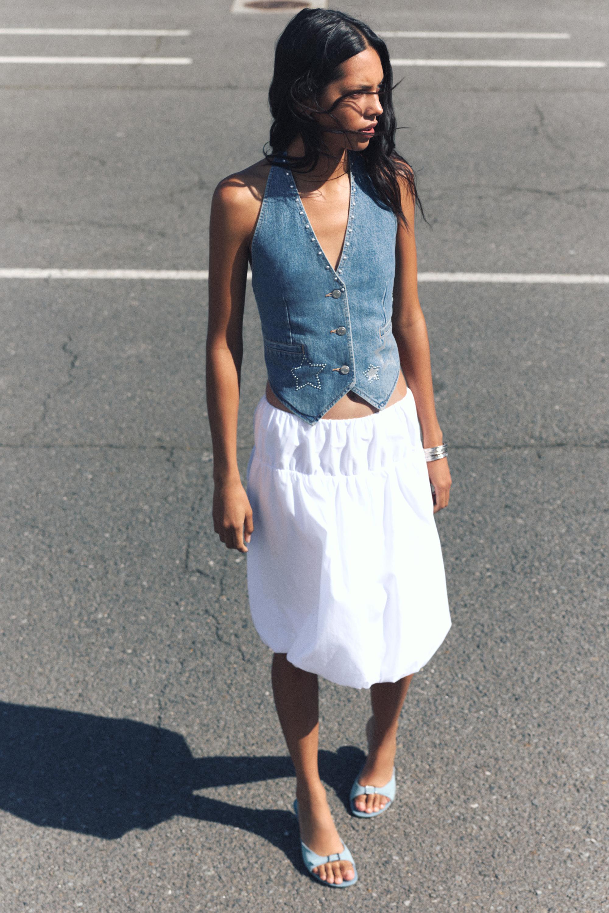 Leather buckled heeled mules — Blue