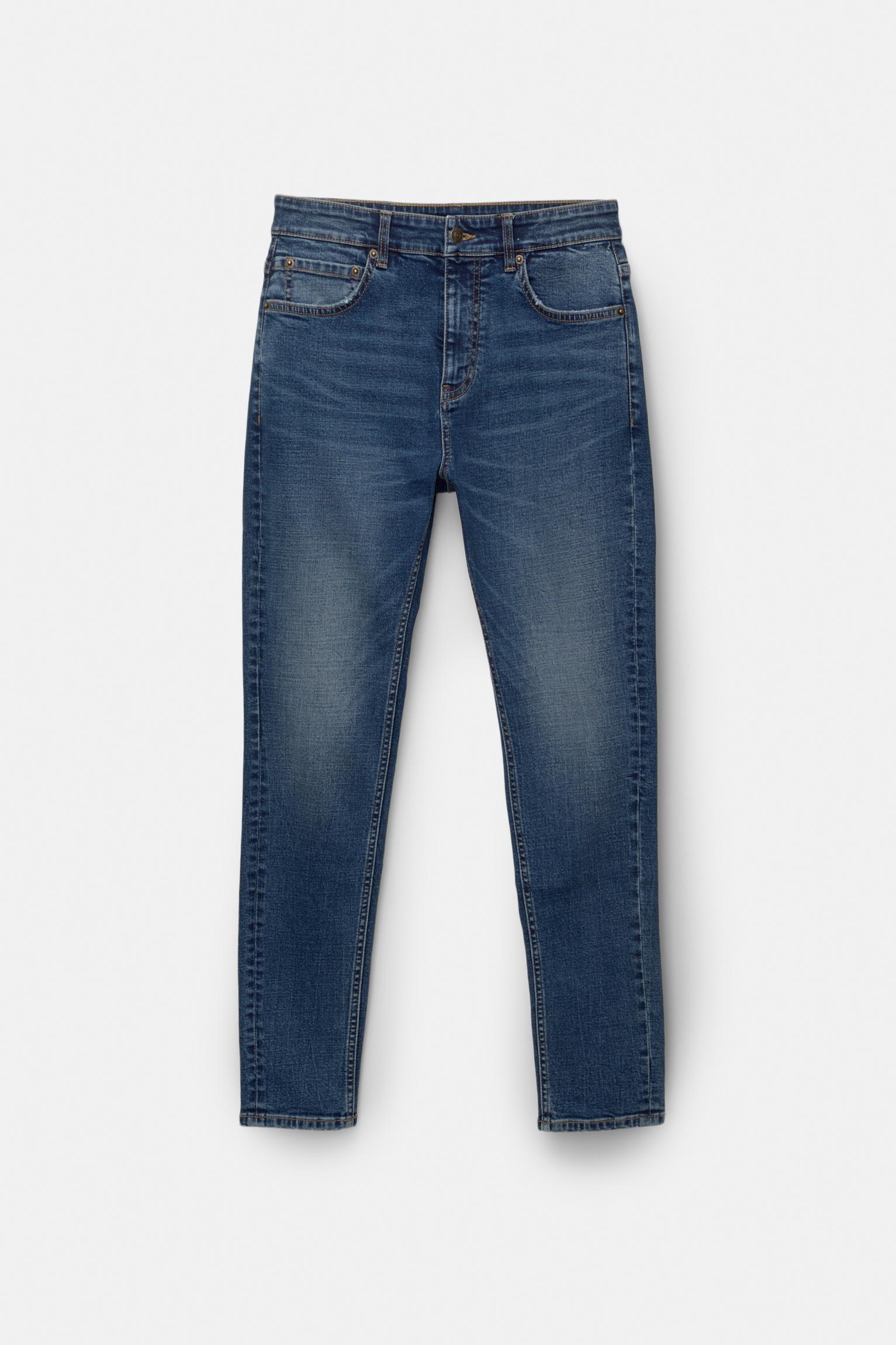 Basic skinny jeans — Dark blue