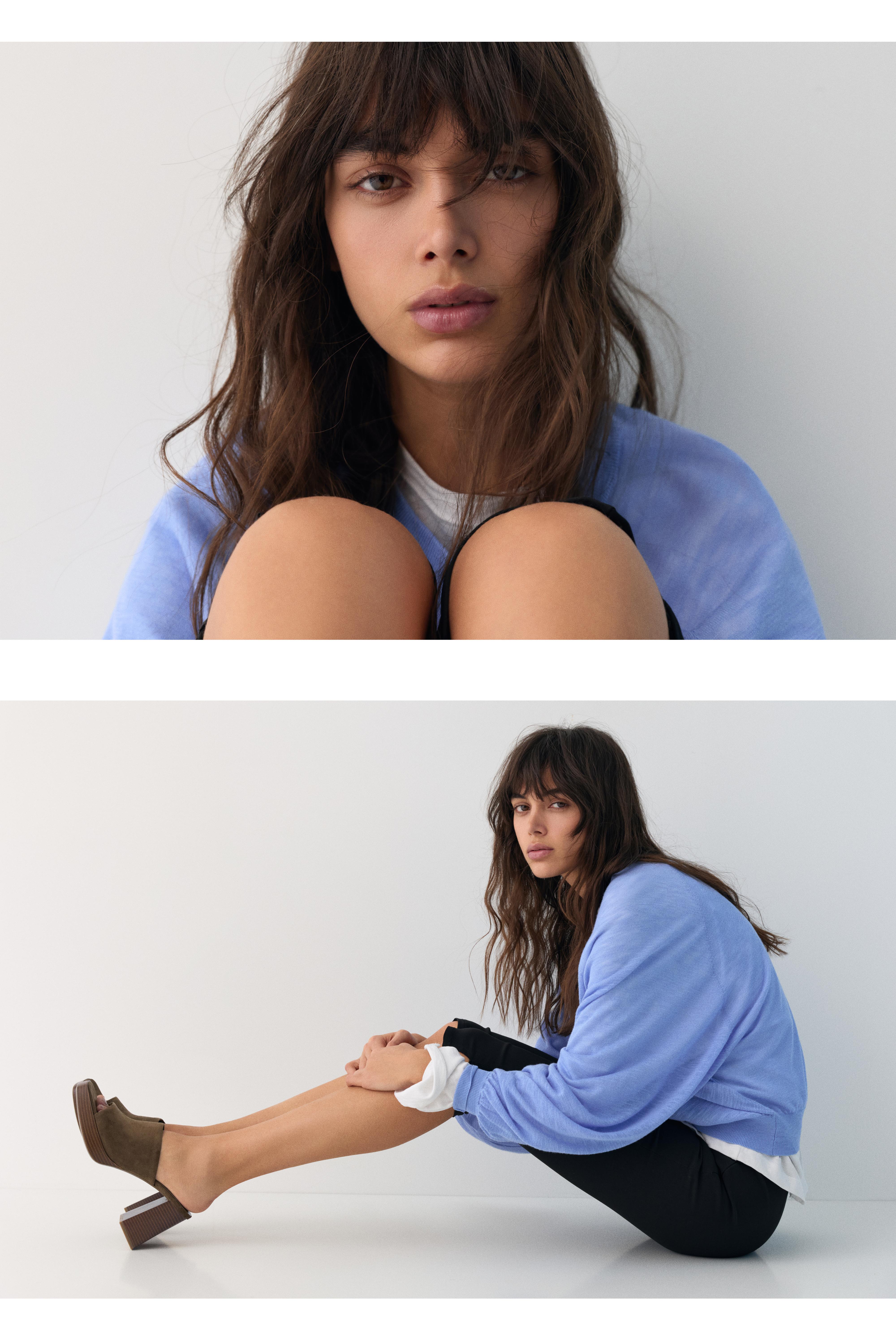Heeled clogs — Khaki