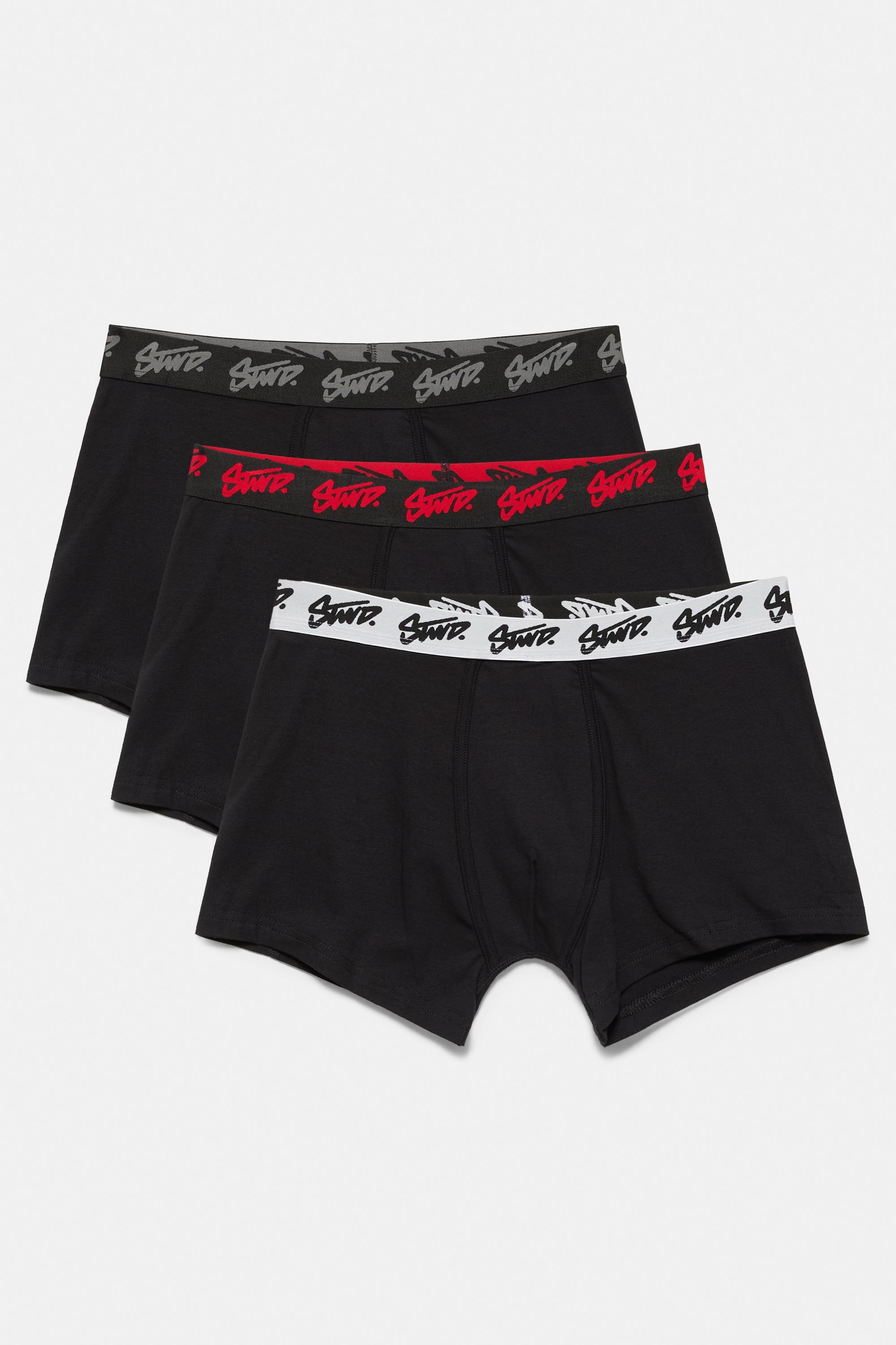 Conjunto De 3 Boxers Stwd