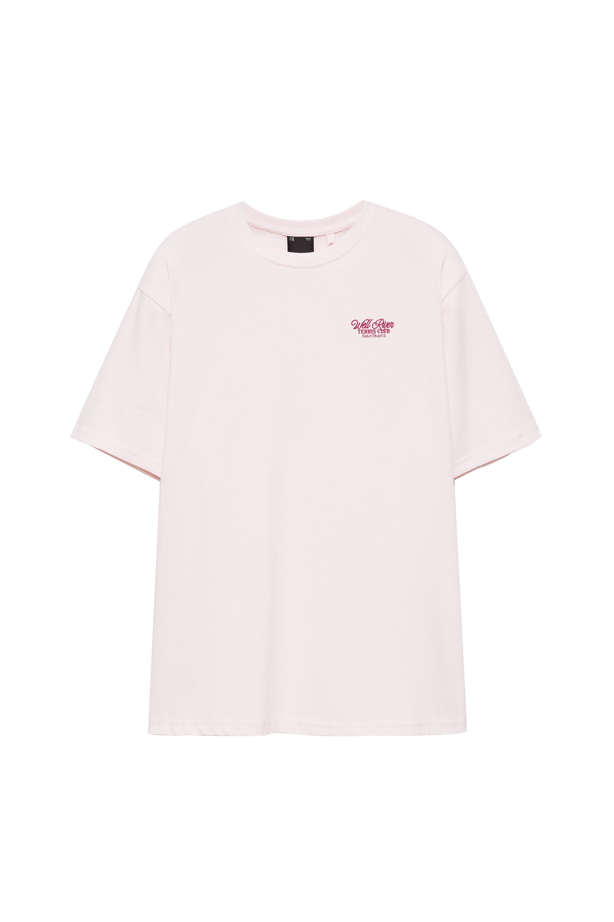Pull&Bear Tennis Club grafikli tişört