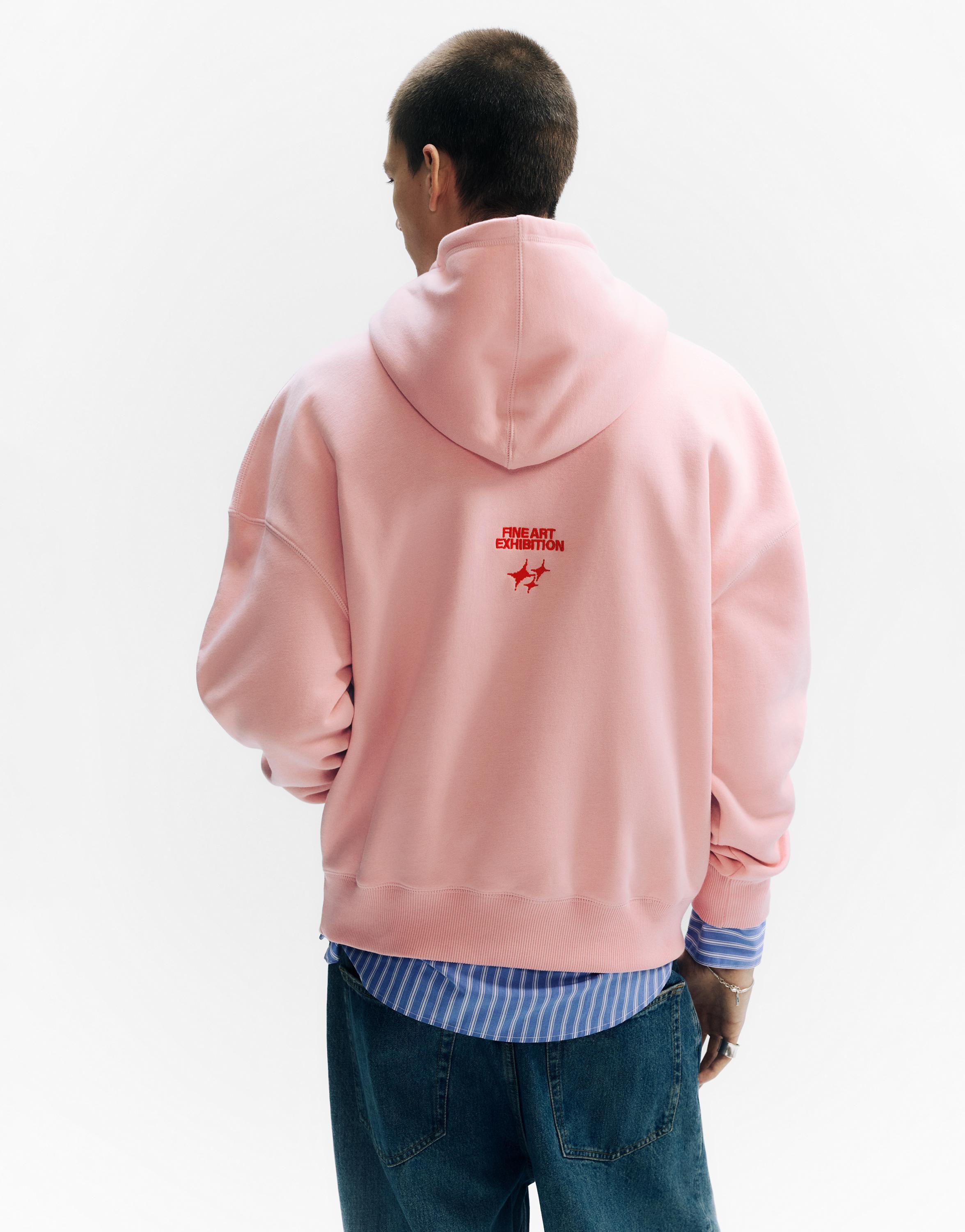STWD Studio kapüşonlu sweatshirt - Görsel 9