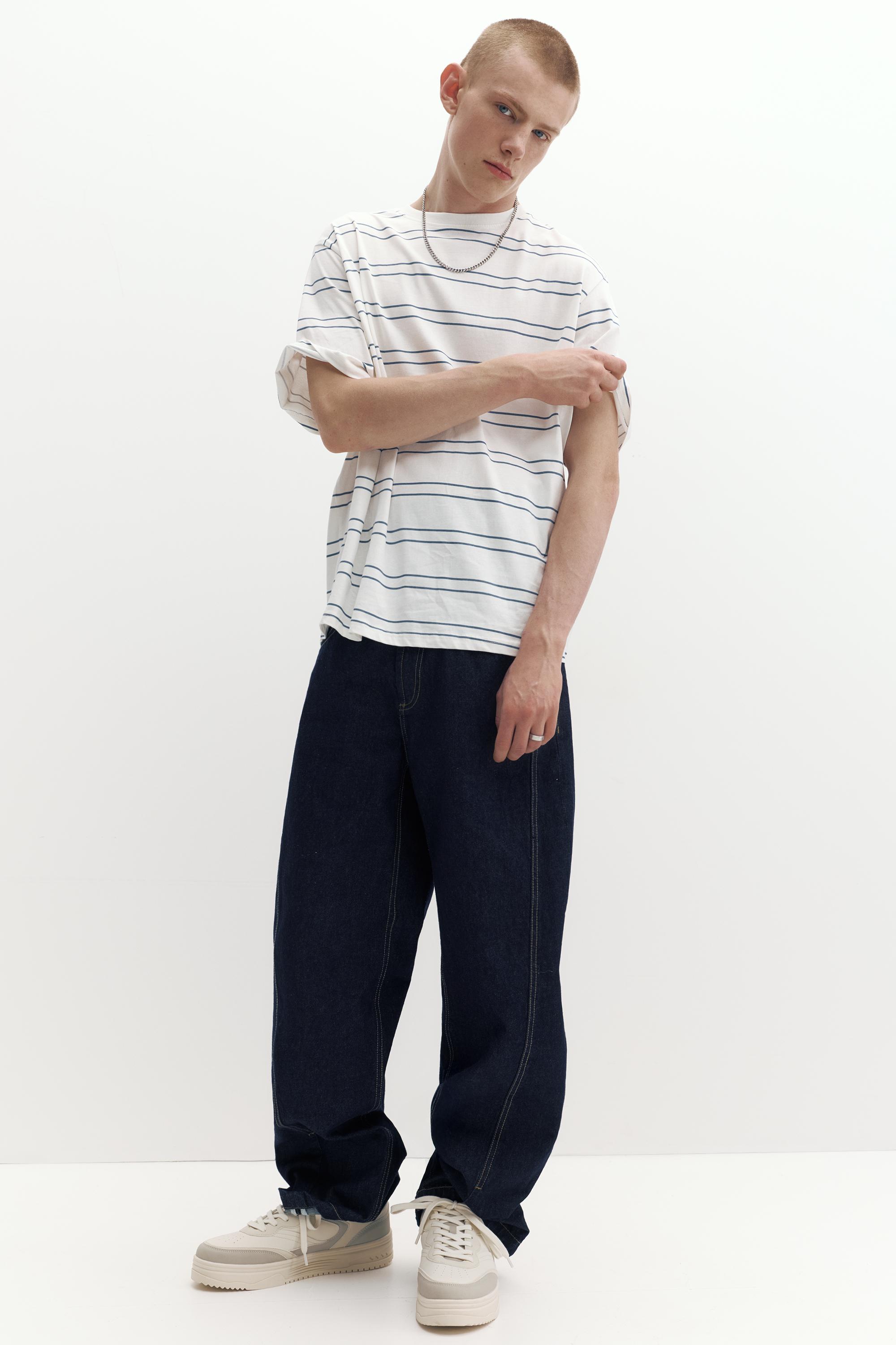 STWD multi-piece trainers — Ecru