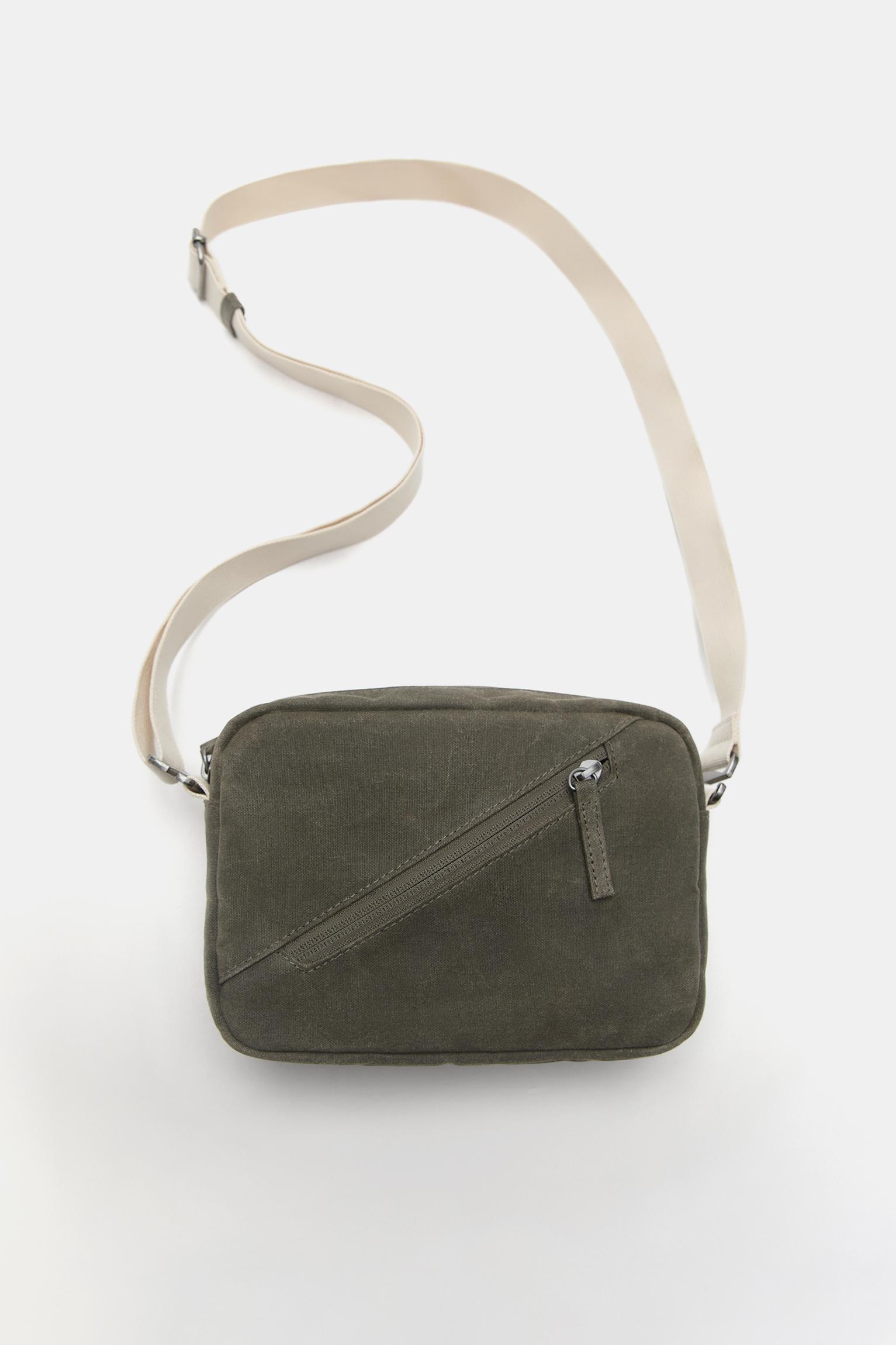 Eskitme çapraz askılı çanta - Görsel 17