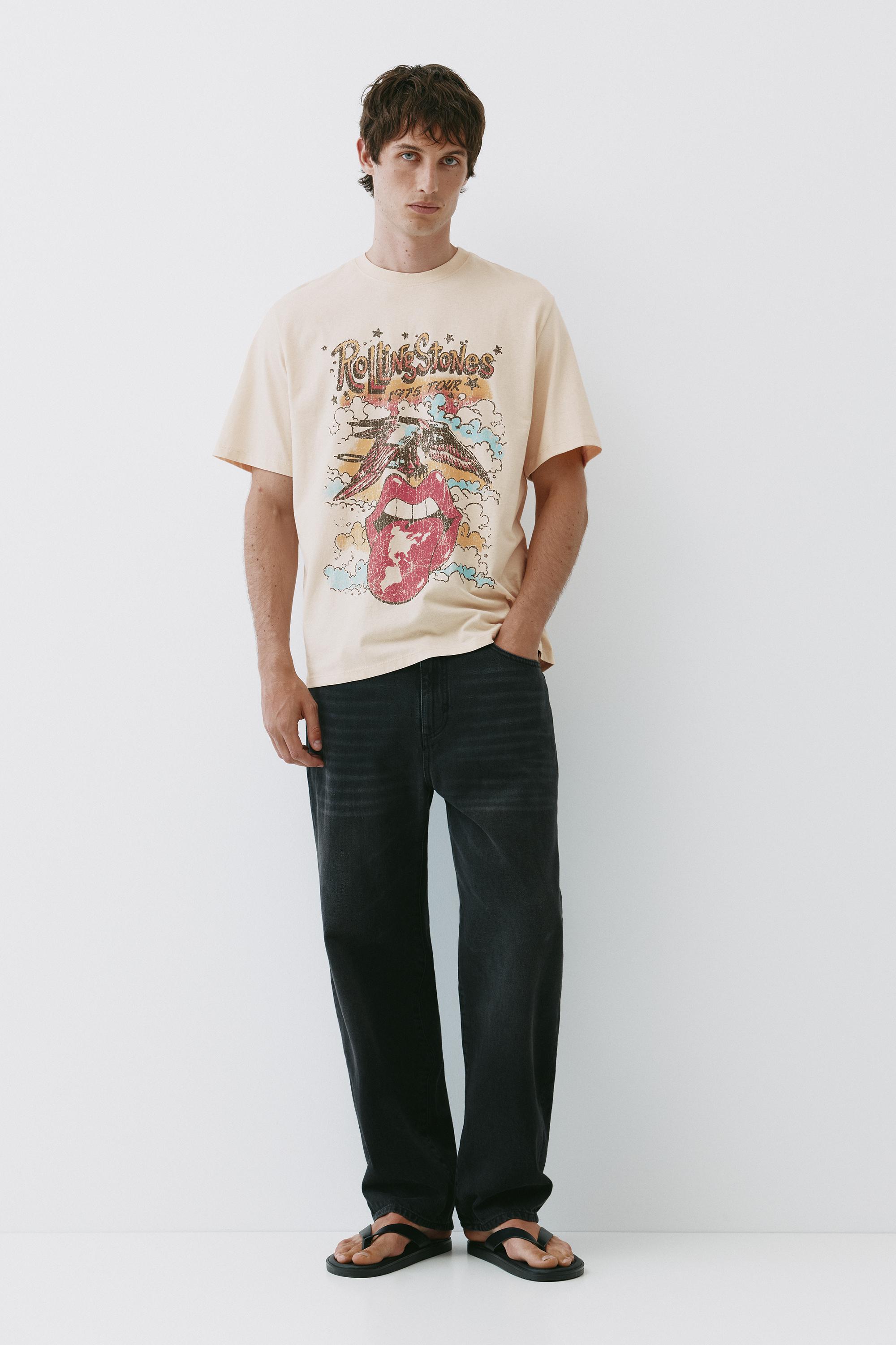 Rolling Stones T-shirt — Off white