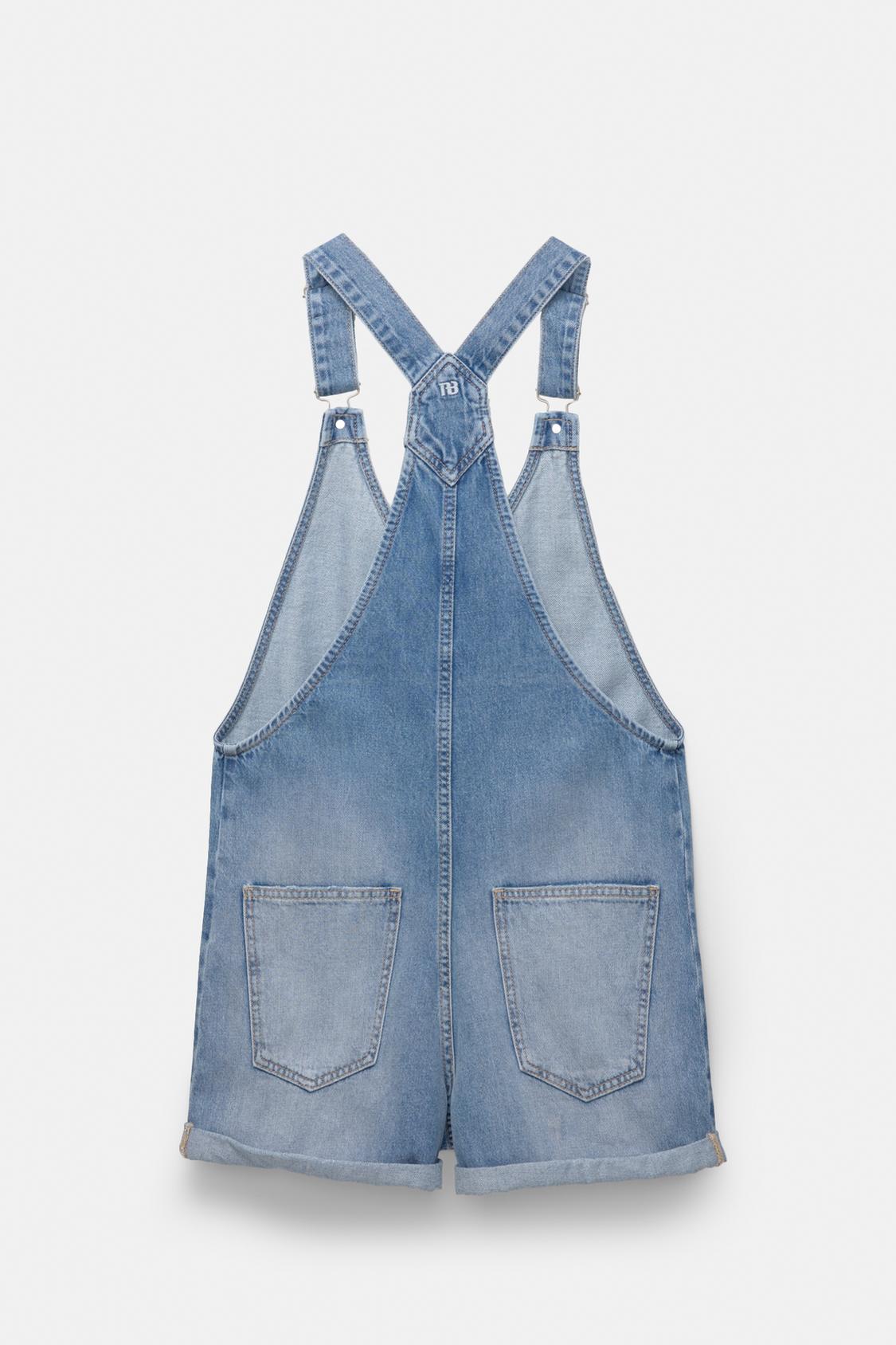 Vaquero Corto Falda Peto Vaquero Mujer Mono Vaquero Mujer Peto