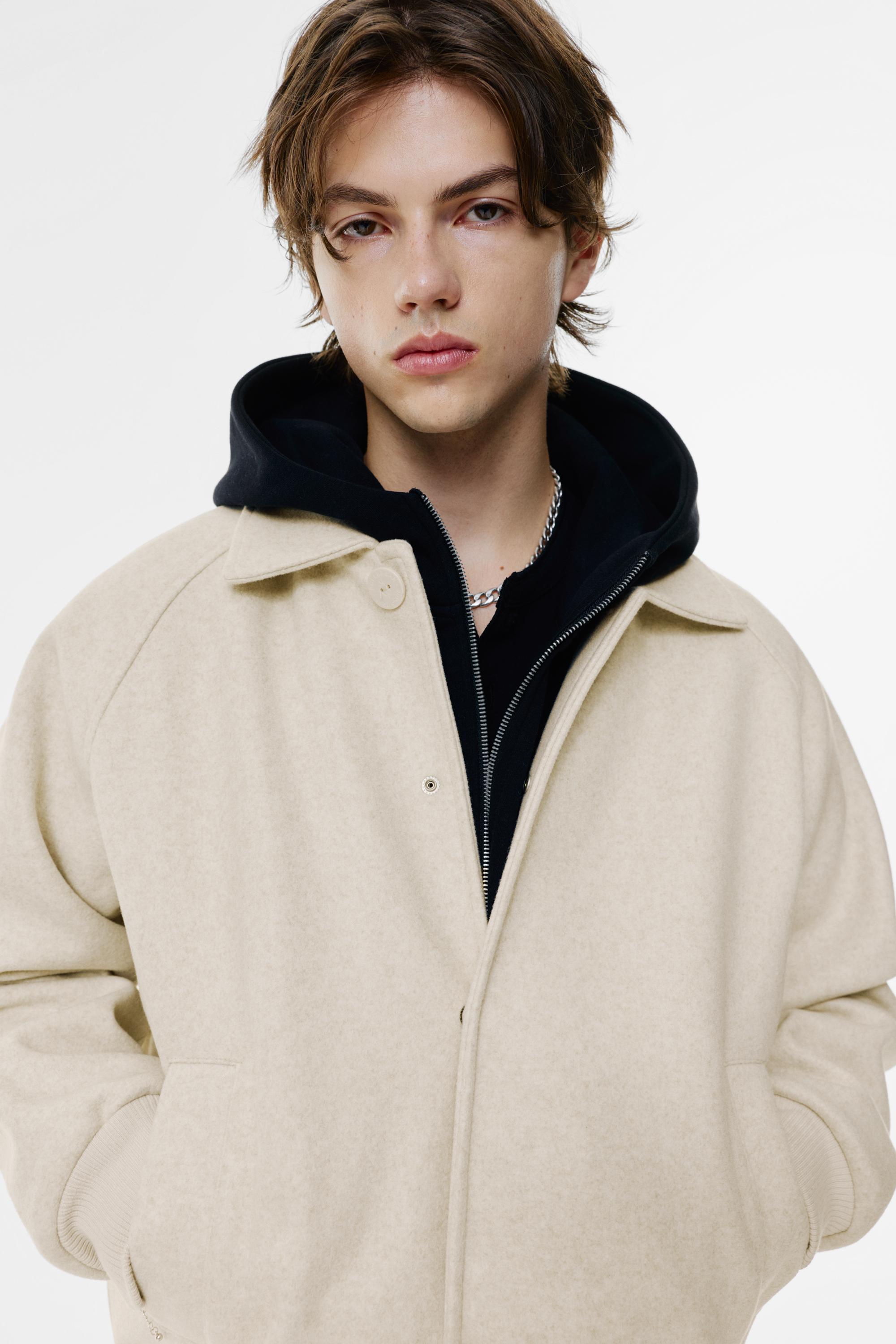 Bomberjacke Aus Tuch