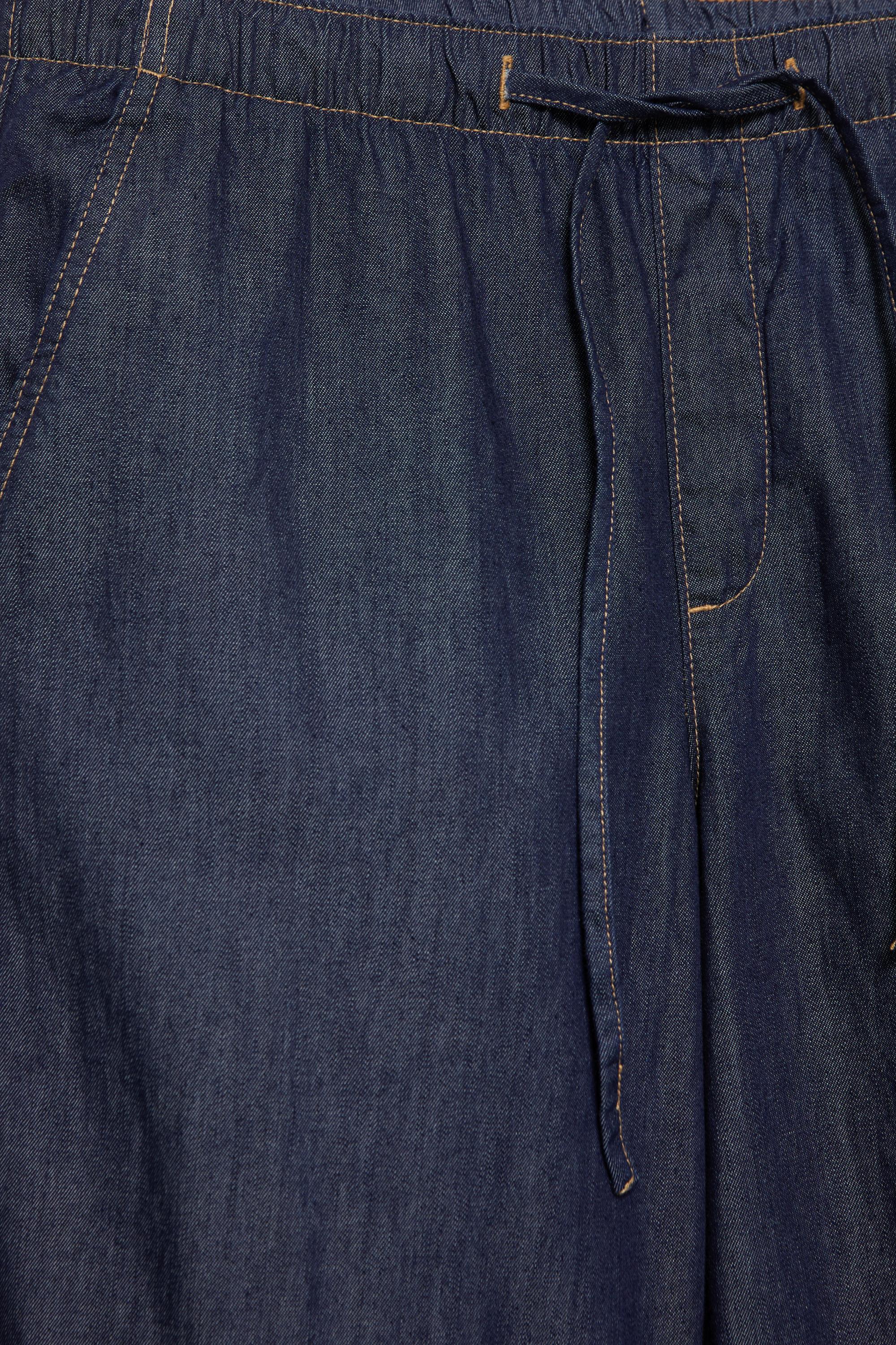 Low-rise jogger jeans — Navy