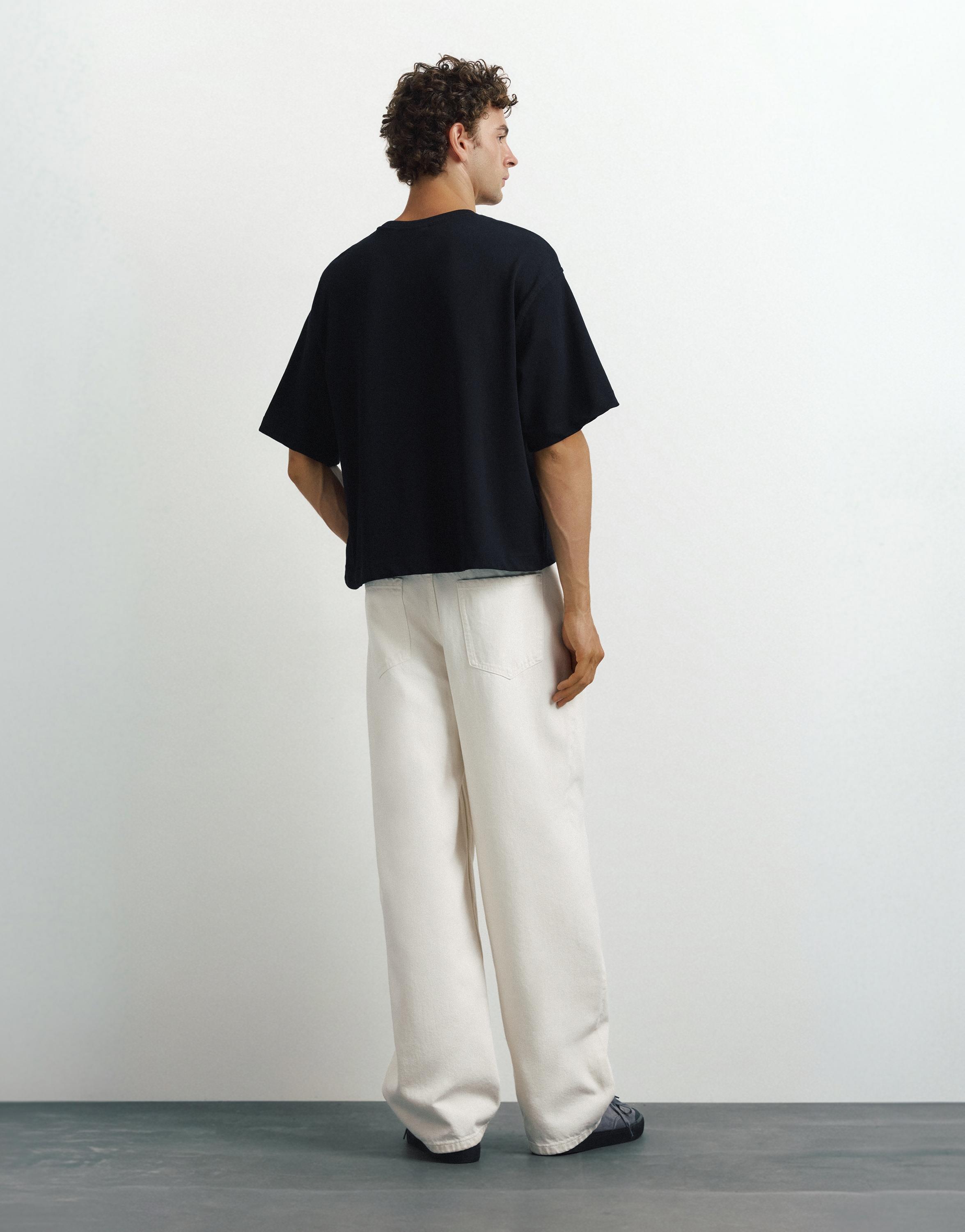 Baggy balloon jeans — White