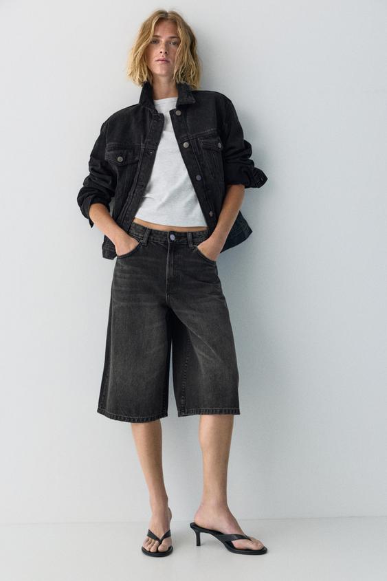 Jupe Courte Noire Pour Femme - Pull&Bear - Taille M - Coton Mélangé - NEUVE Sans étiquettes