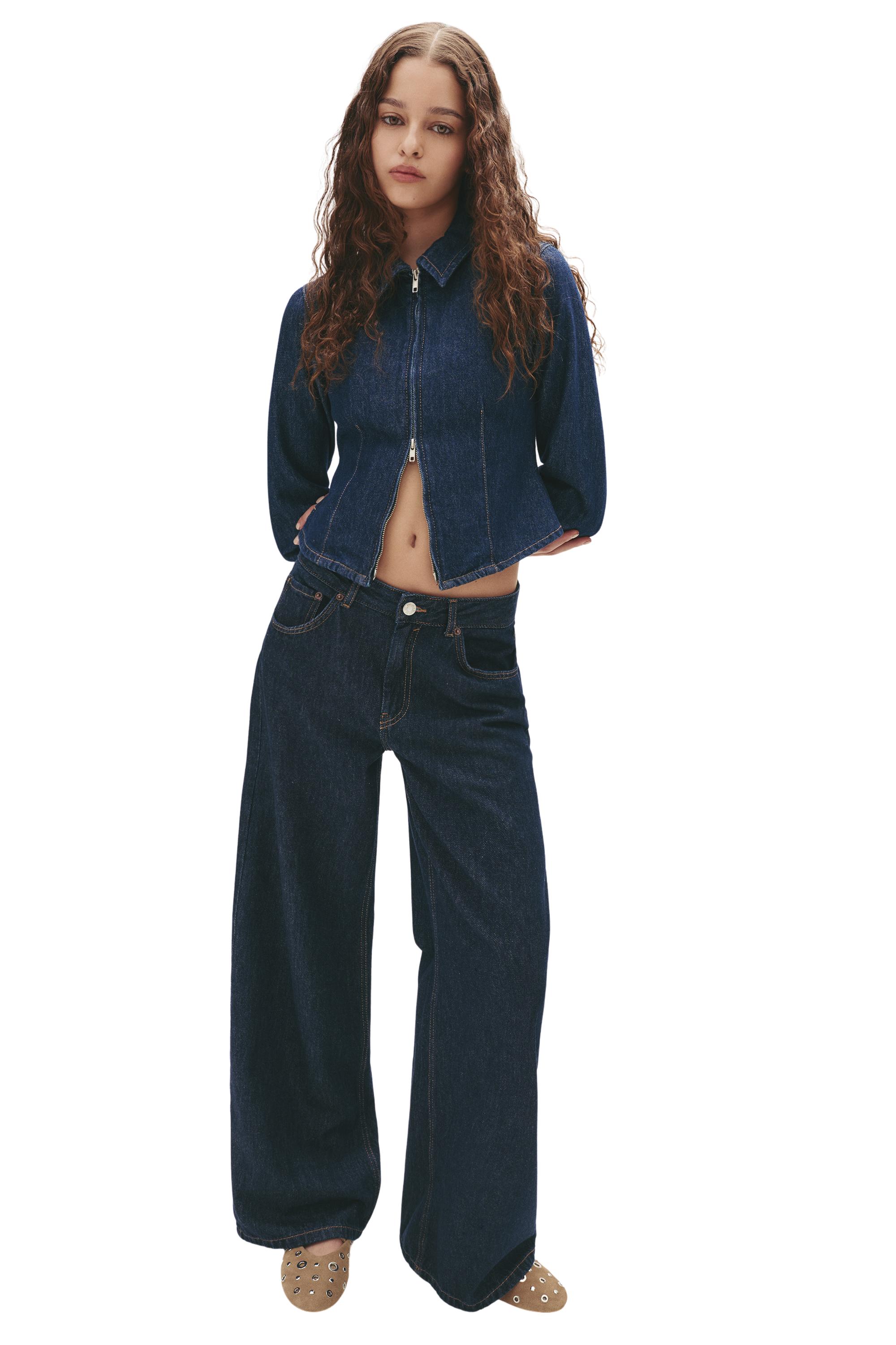 Oversize baggy jeans — Navy