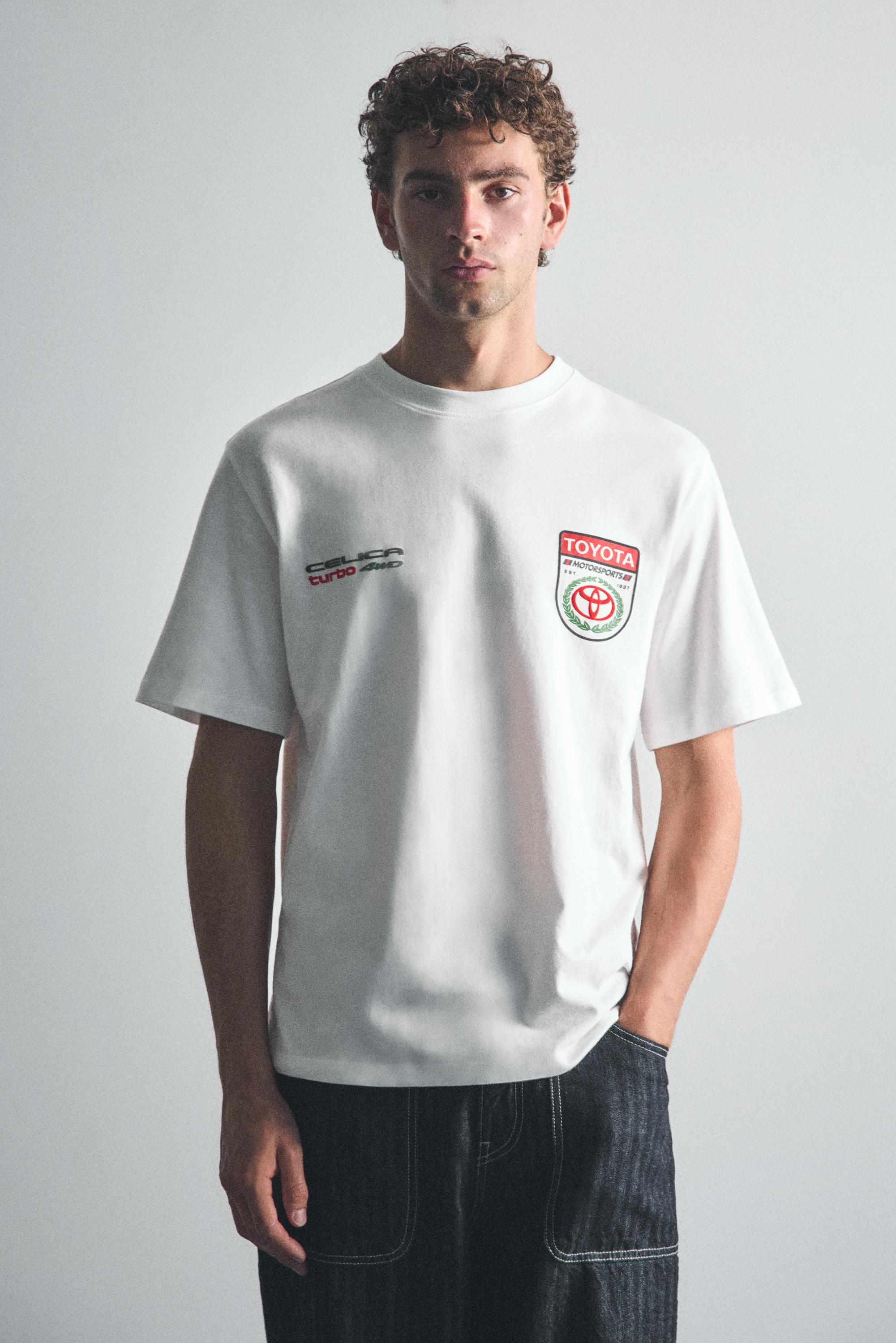 Regular fit Toyota T-shirt — Off white