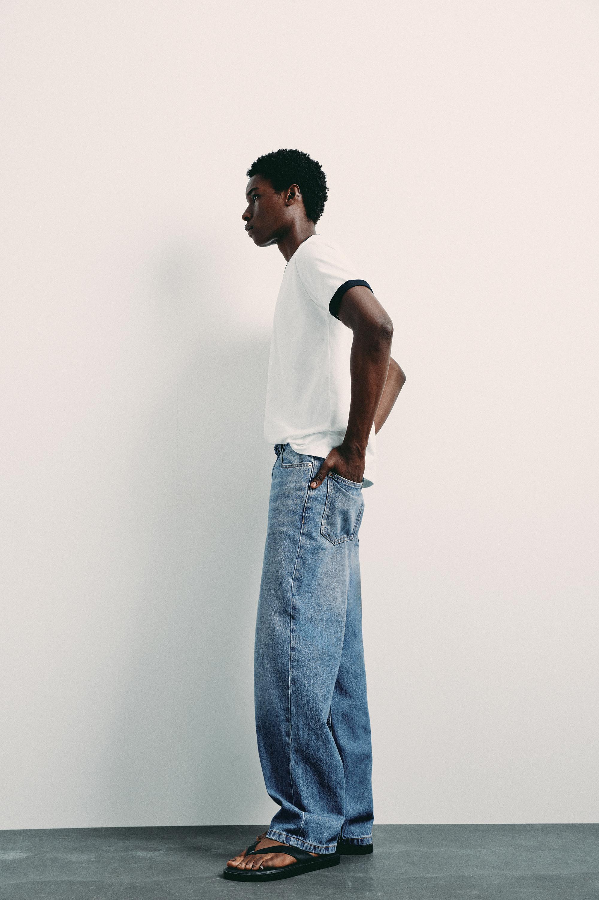 Baggy jeans — Turquoise
