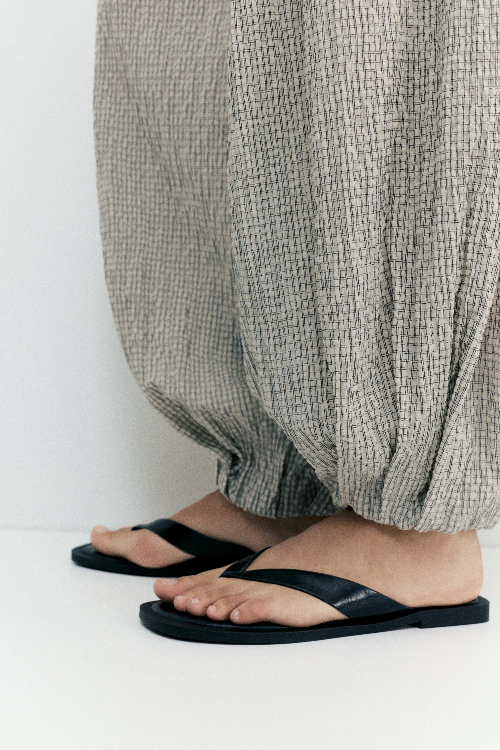 Kareli şalvar pantolon - Görsel 16