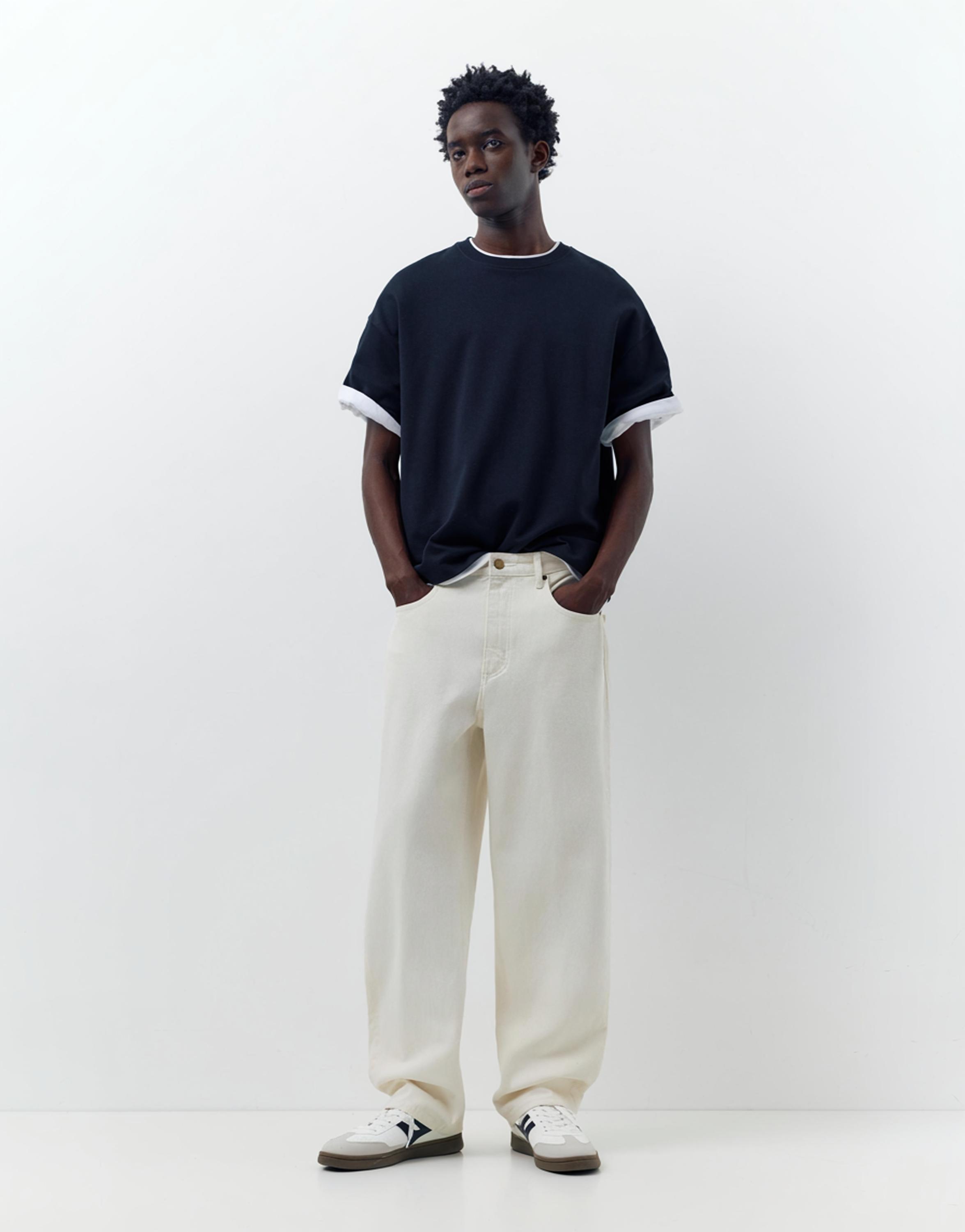 Baggy jeans — White
