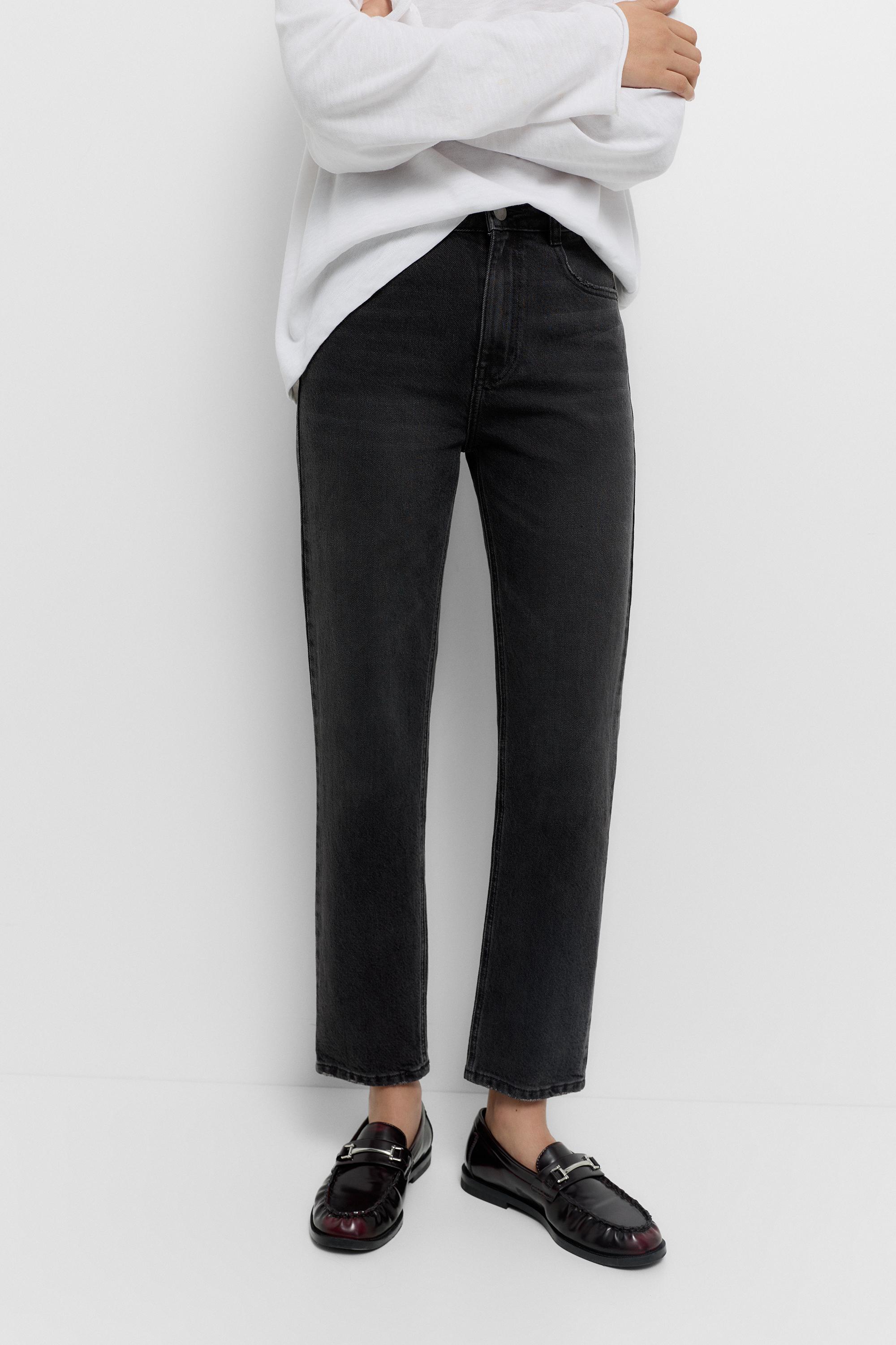 Slim fit comfort jeans — Black