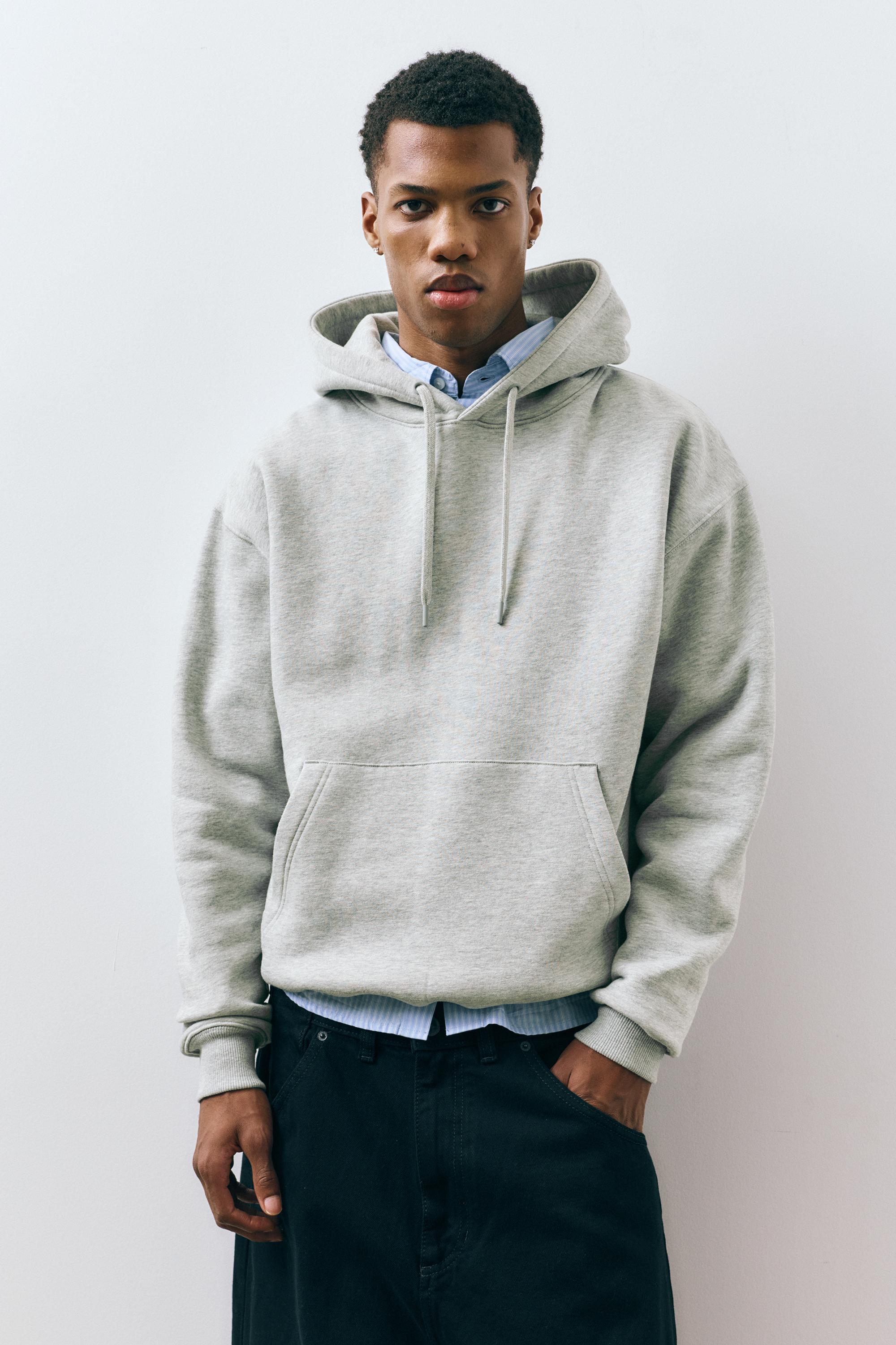 Basic kapüşonlu sweatshirt - Görsel 66