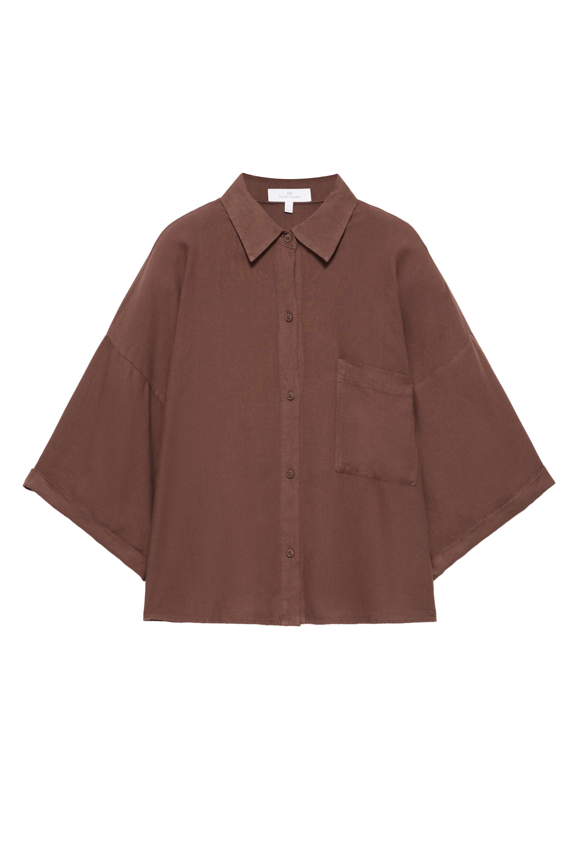 Camisa con lino