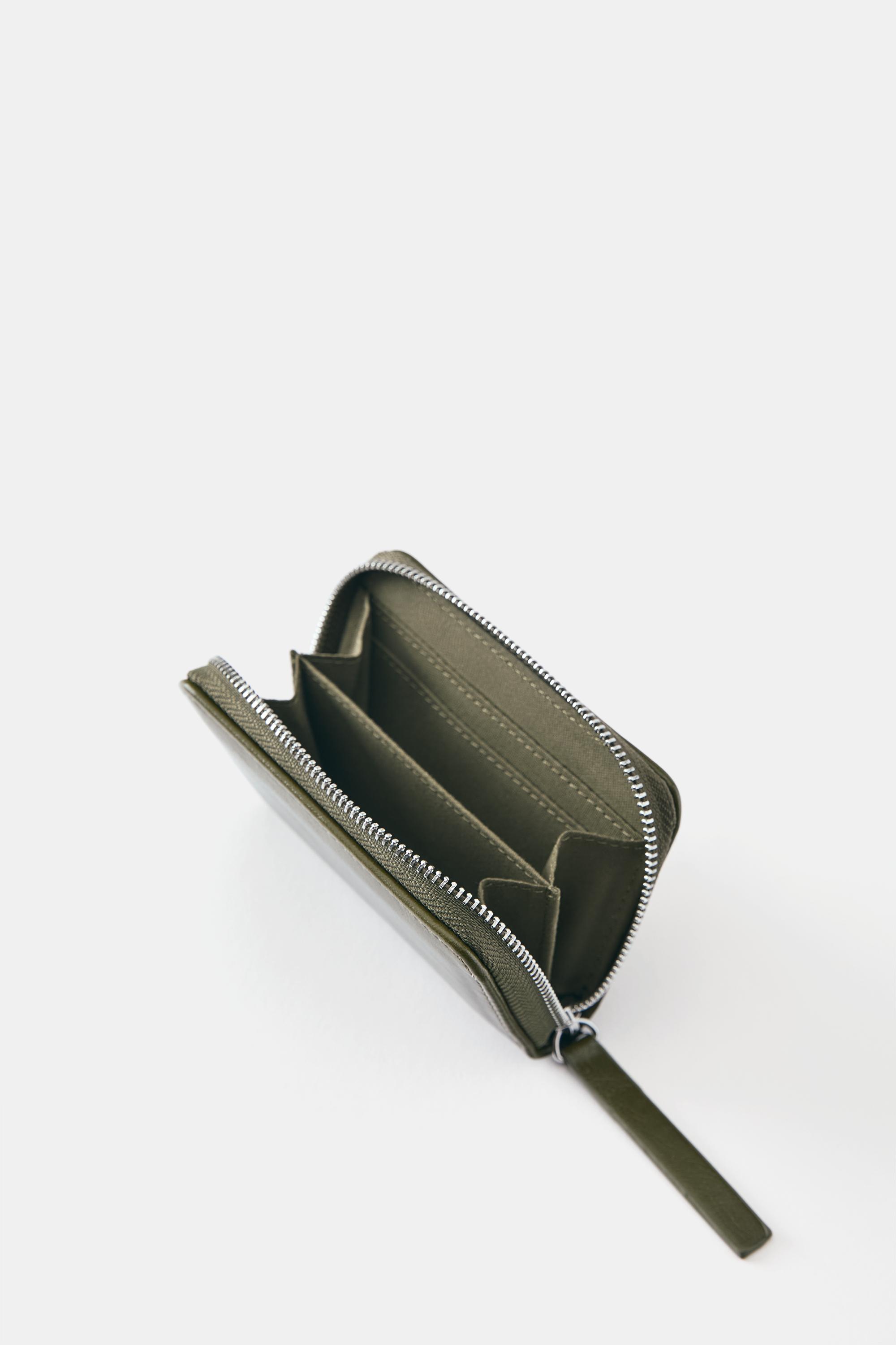 Plain wallet — Green