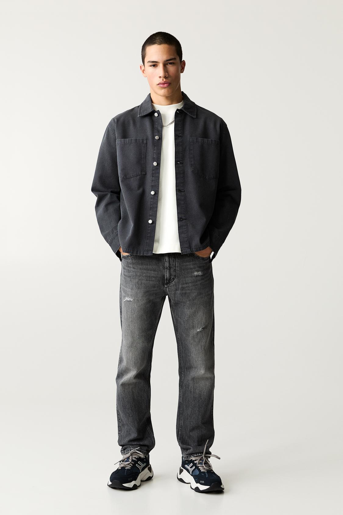 Straight vintage jeans PULL&BEAR1