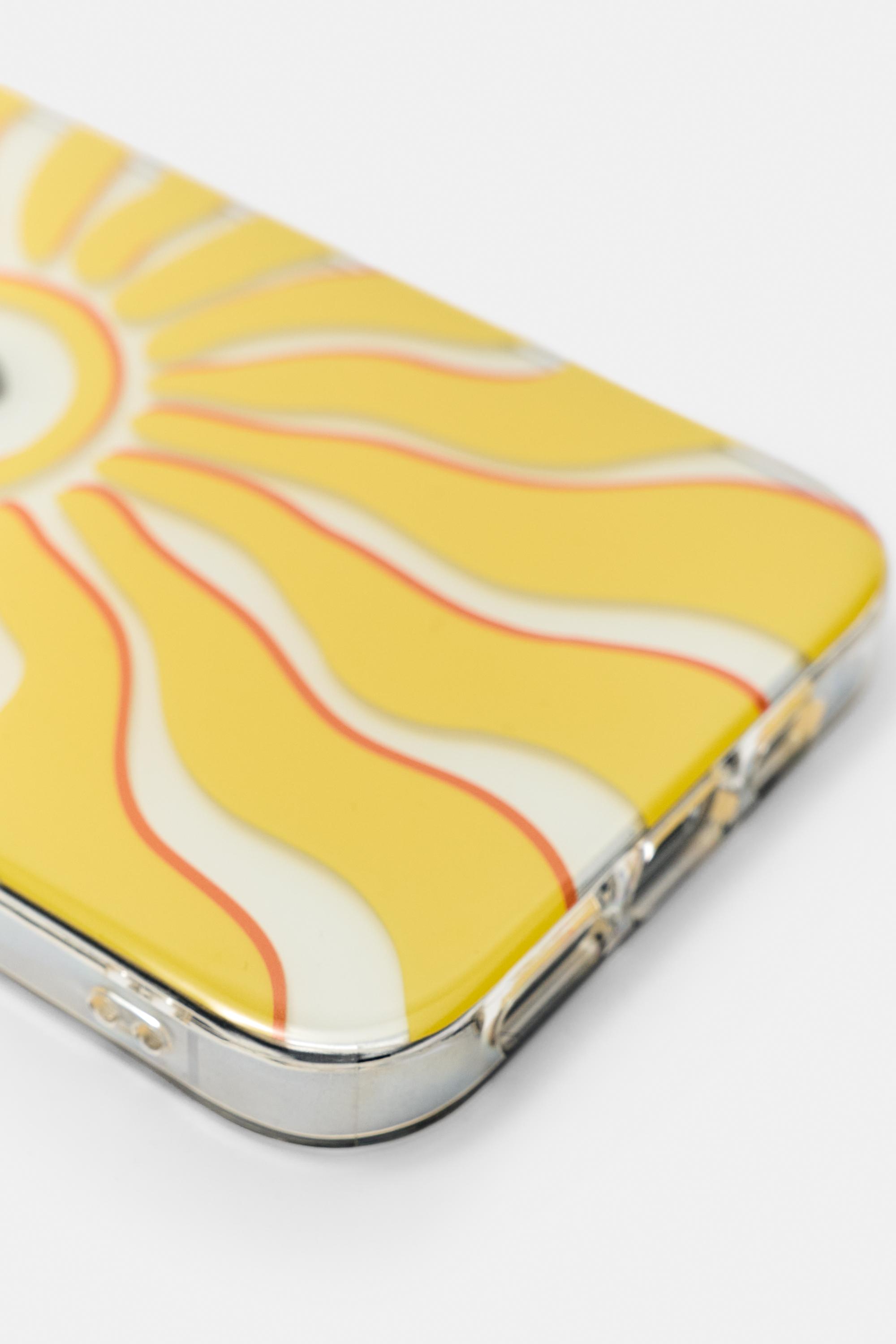 Güneş Desenli iPhone Kılıfı - Görsel 2