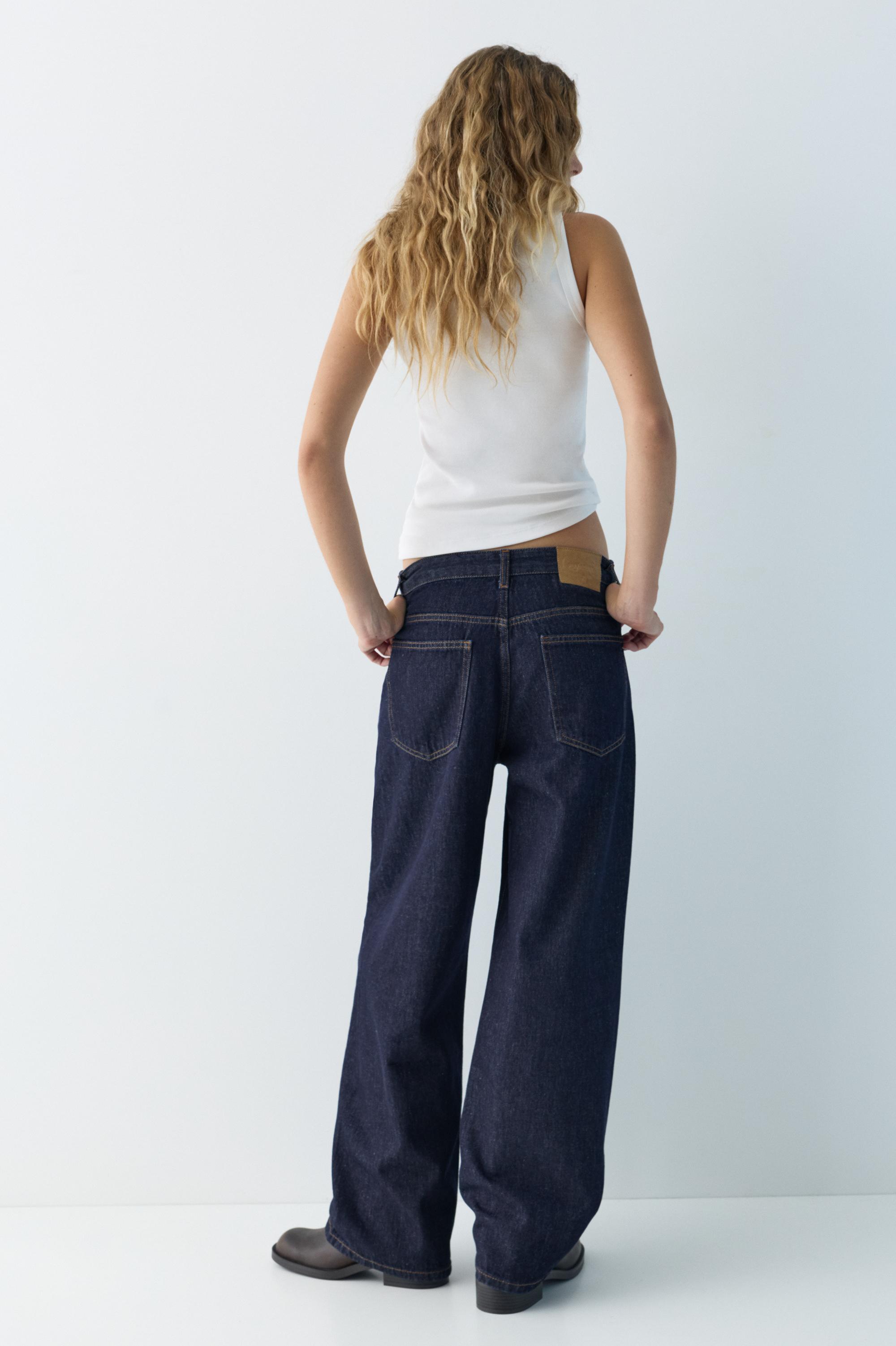 Düşük bel barrel jean - Görsel 47