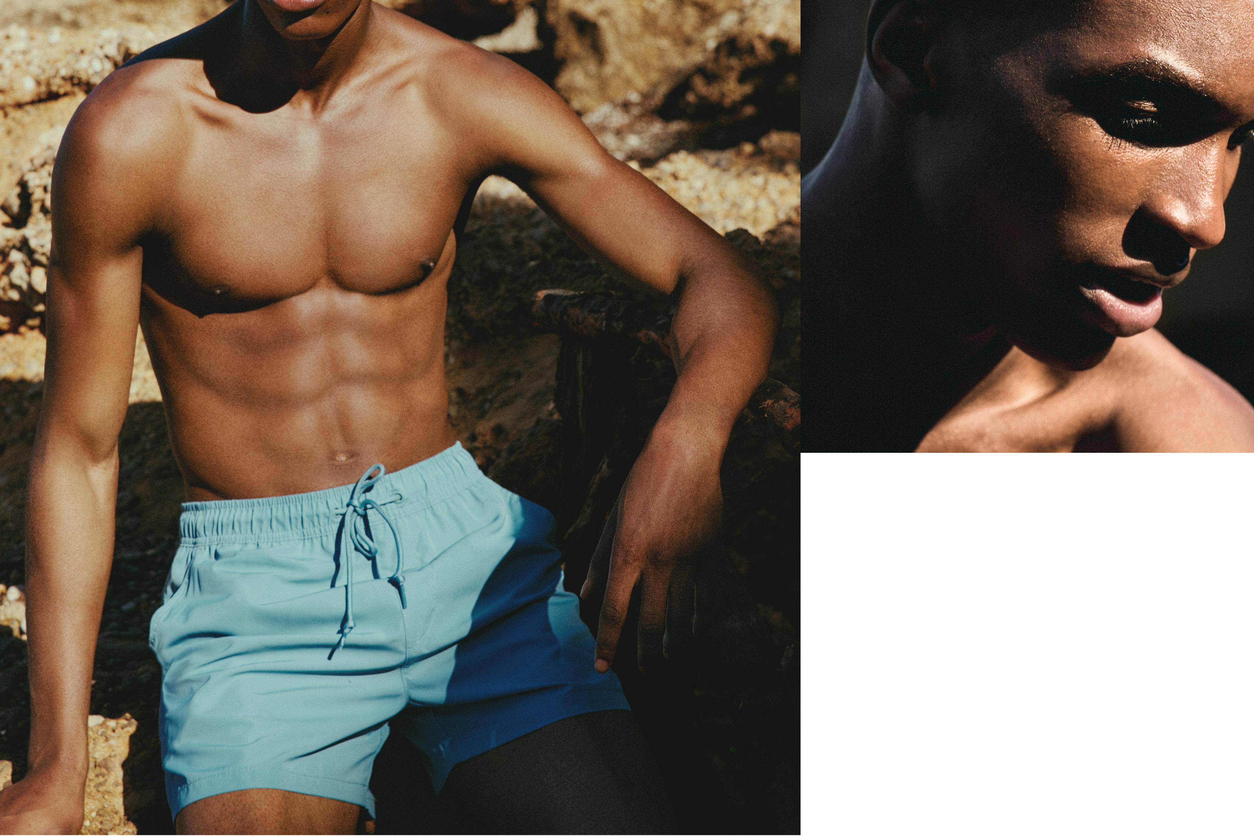 Basic swimming trunks — Navy