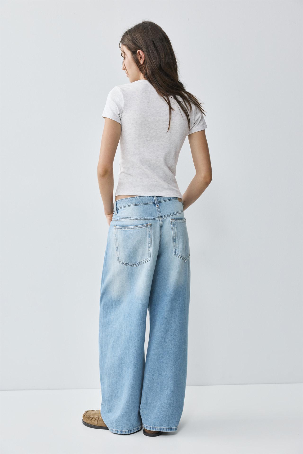 Fitted short sleeve T-shirt — Grey marl