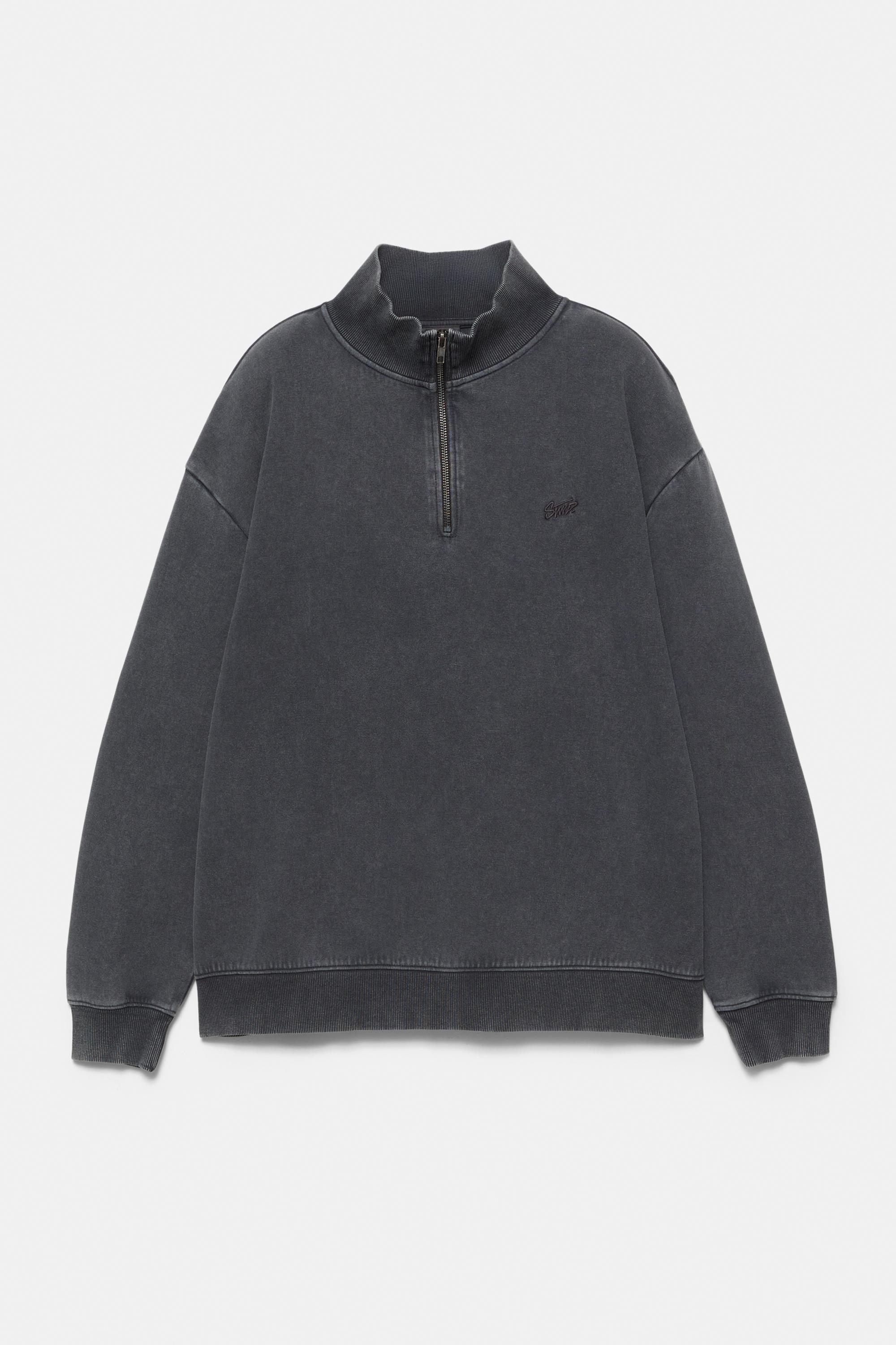 Fermuarlı dik yaka sweatshirt STWD - Görsel 4