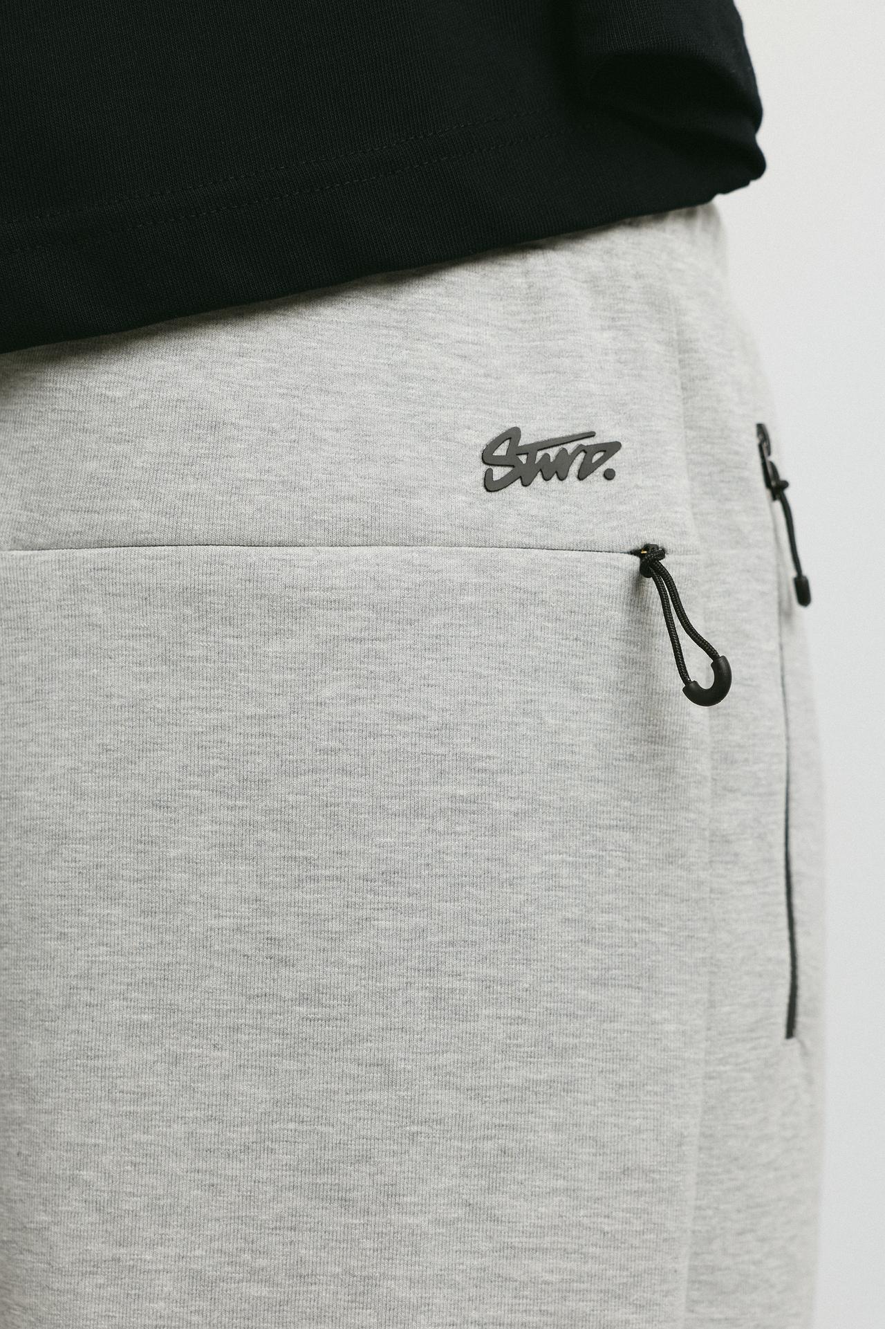 STWD technical joggers — Grey marl