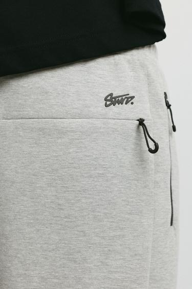 STWD technical joggers — Grey marl 5