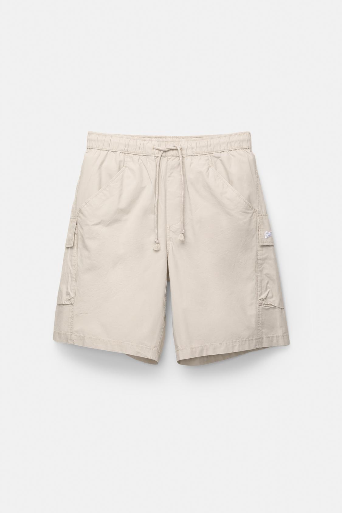 White Pull And Bear Pantalones Cargo Pantaloni Corti Uomo Pull And - Main Image
