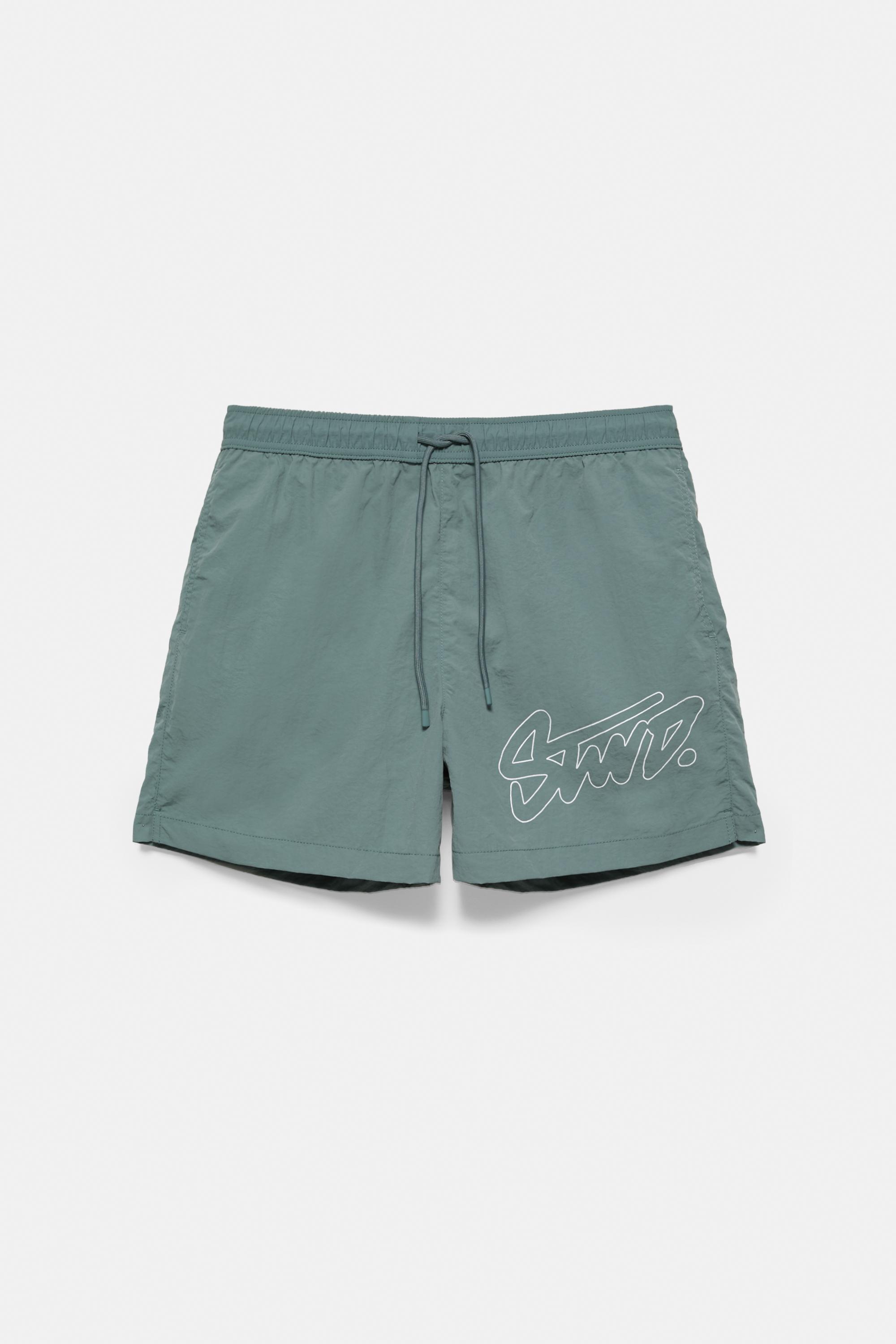 STWD board shorts — Green (alternate view)