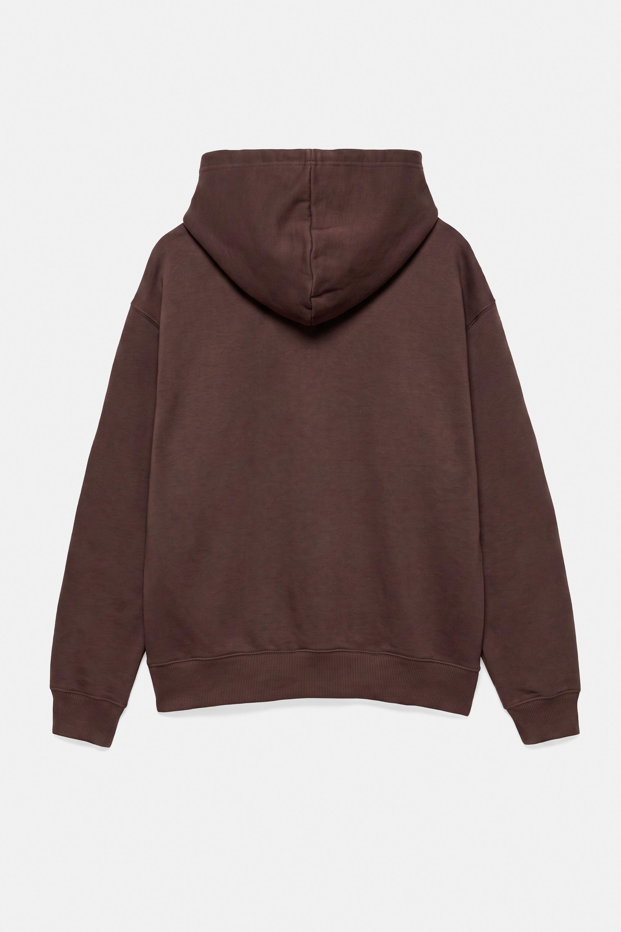 Basic hoodie — Chocolate