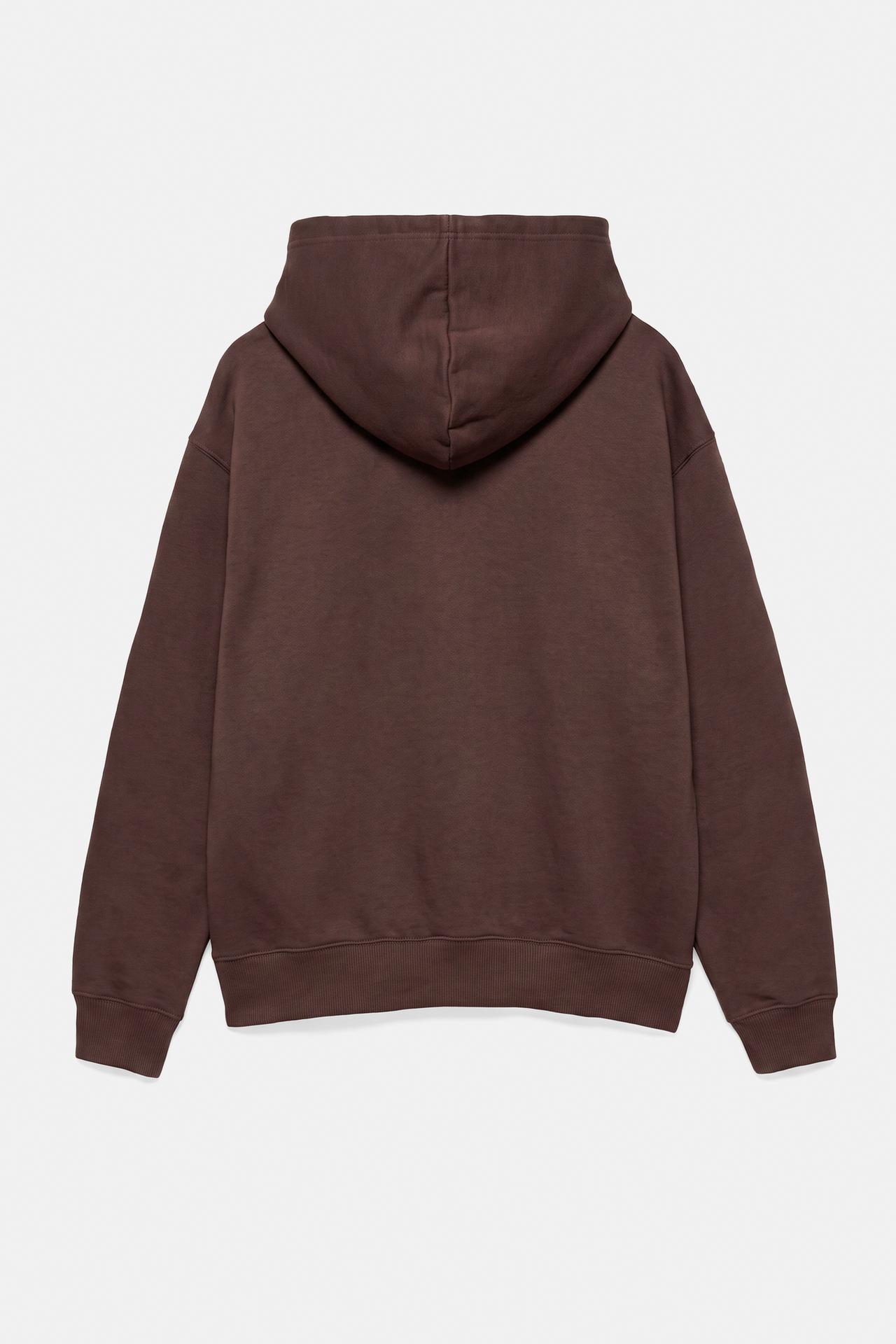Basic hoodie — Chocolate