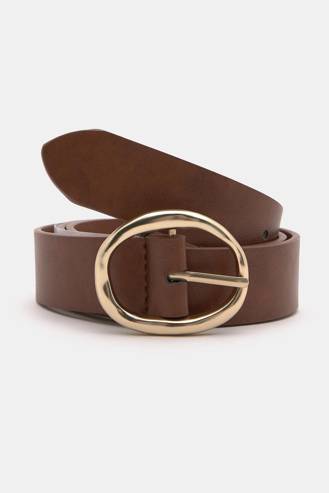 Belt with oval buckle | Pull&Bear United States